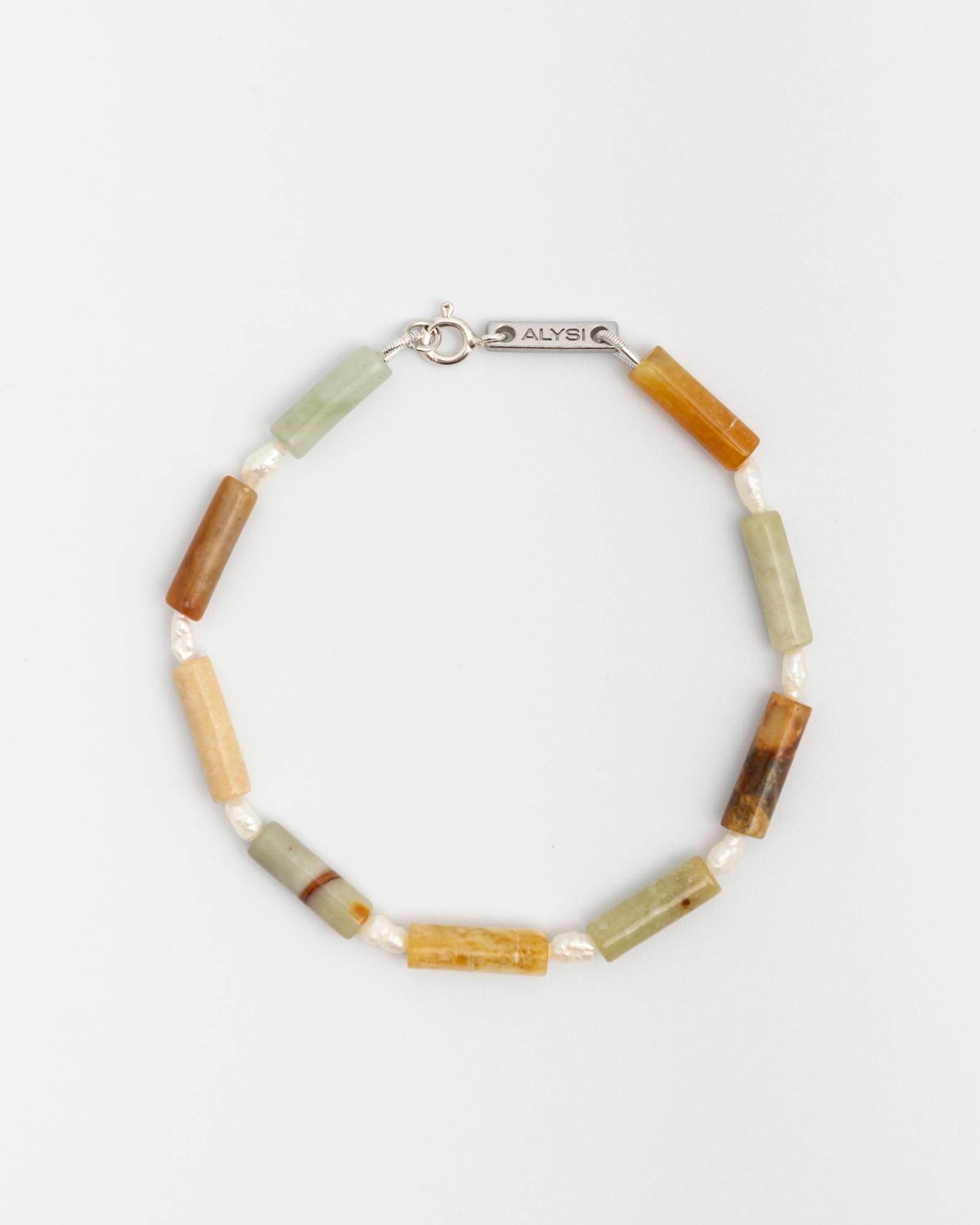 BRACELET WITH COLORED STONES