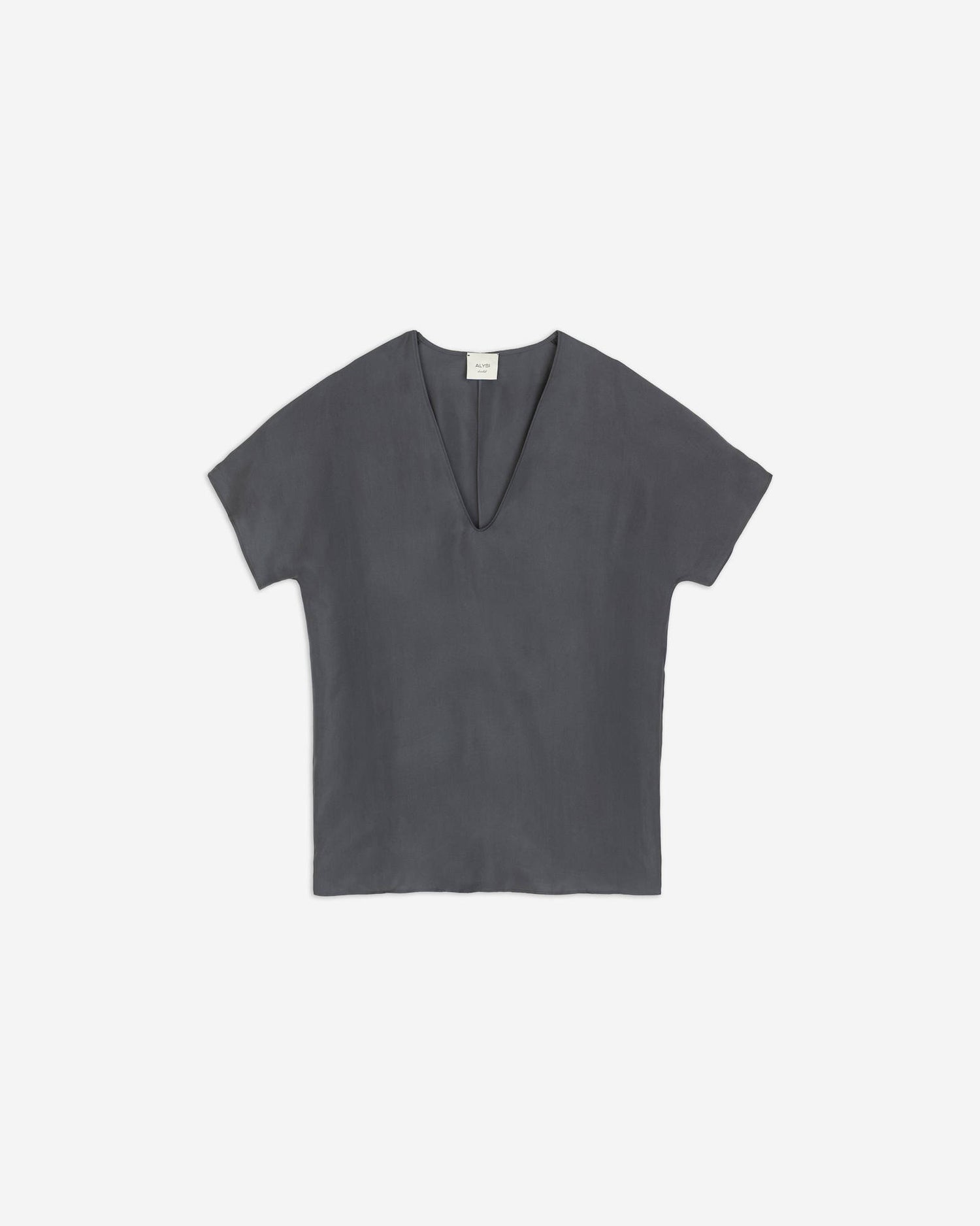 REGULAR ENZYMATED TWILL BLOUSE