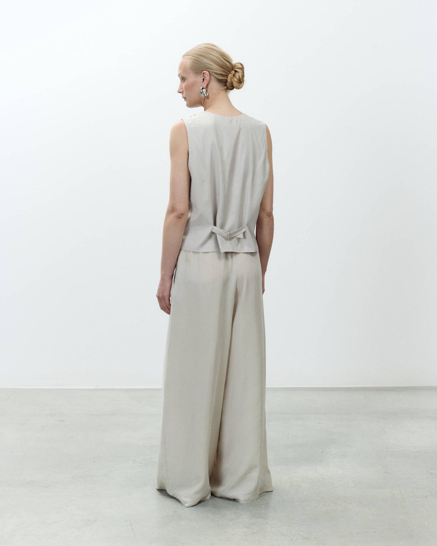 WRINKLED DEANNEEDLE VEST