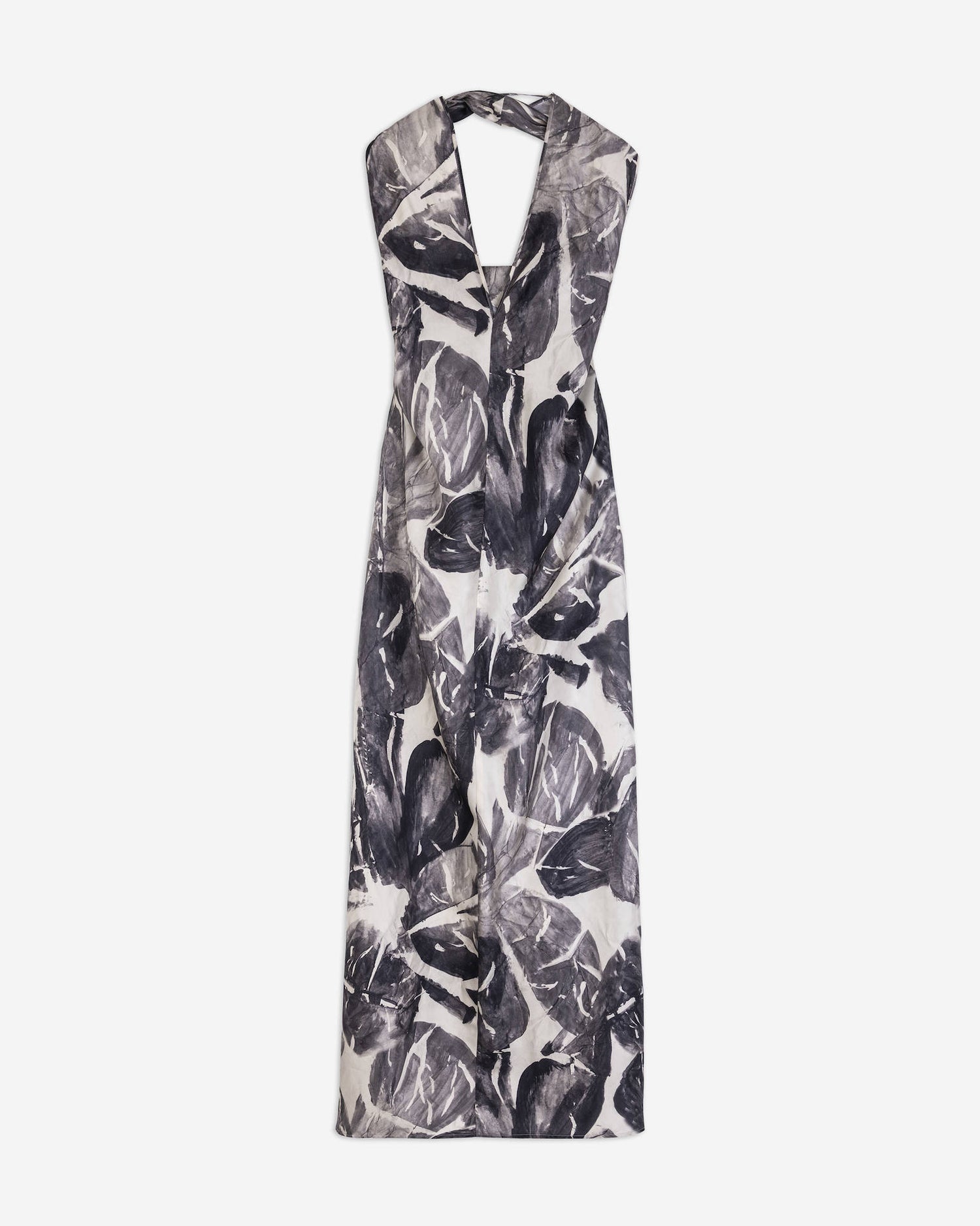 PRINTED SILK DRESS