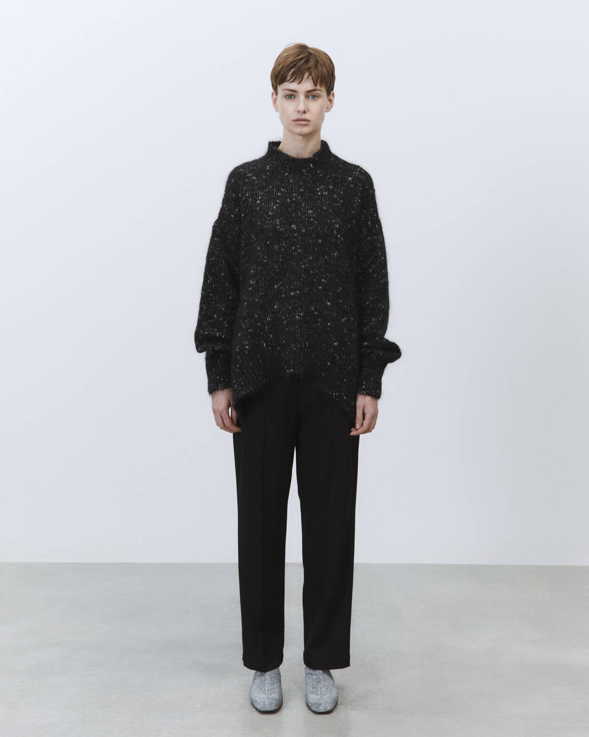 PULLOVER TRICOT MELANGE