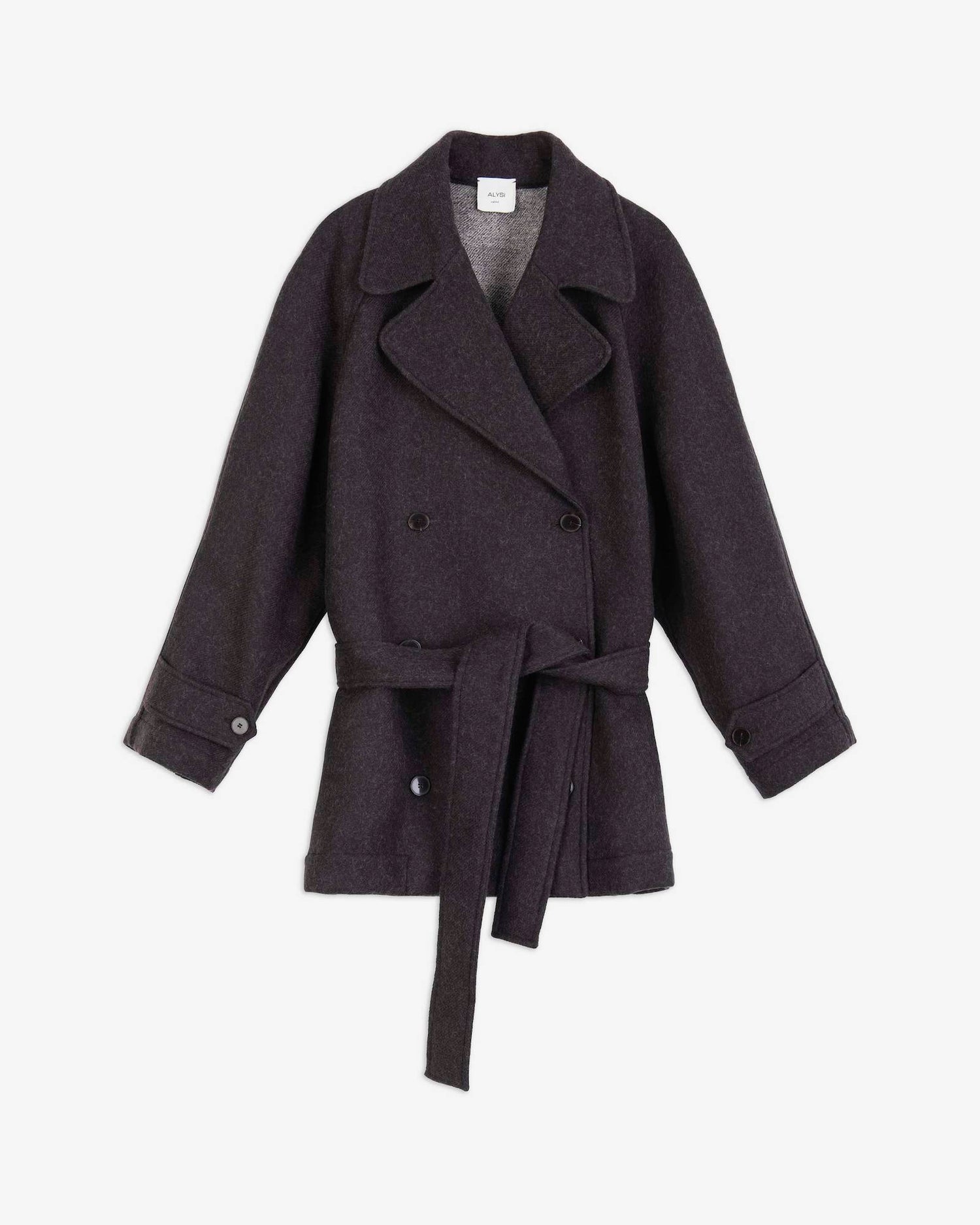 WOOL TRENCH COAT