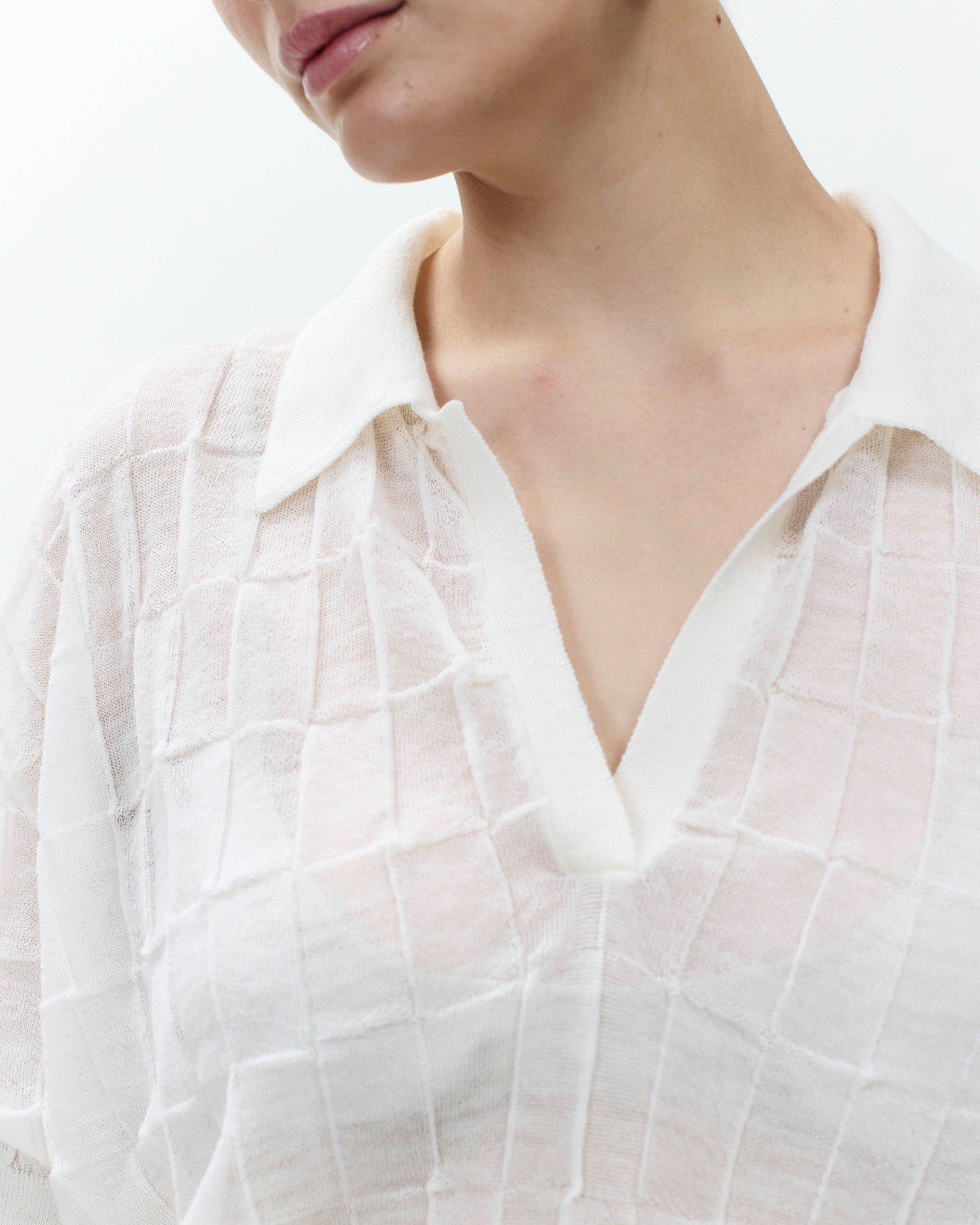 SPRING WOOL POLO SHIRT