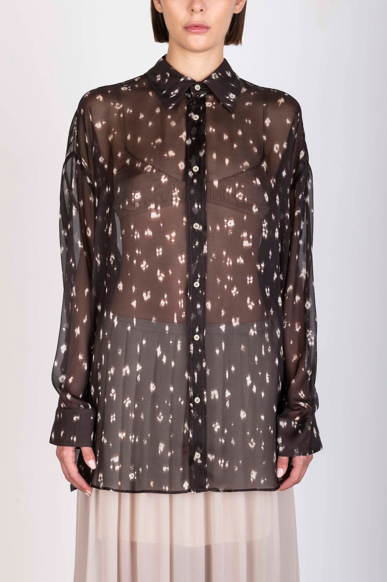 FRECKLED PRINT SHIRT