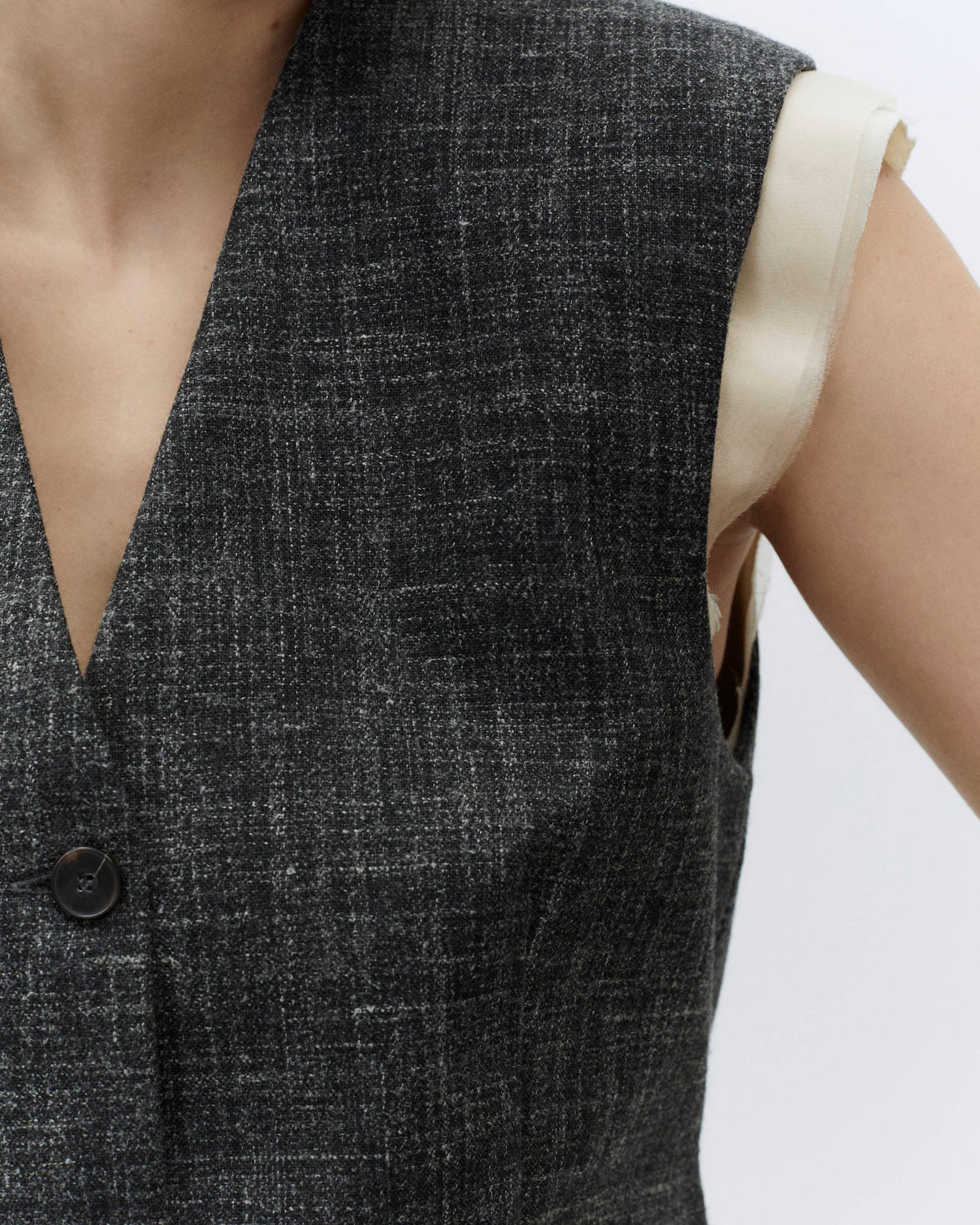 GRANIGLIA WOOL VEST