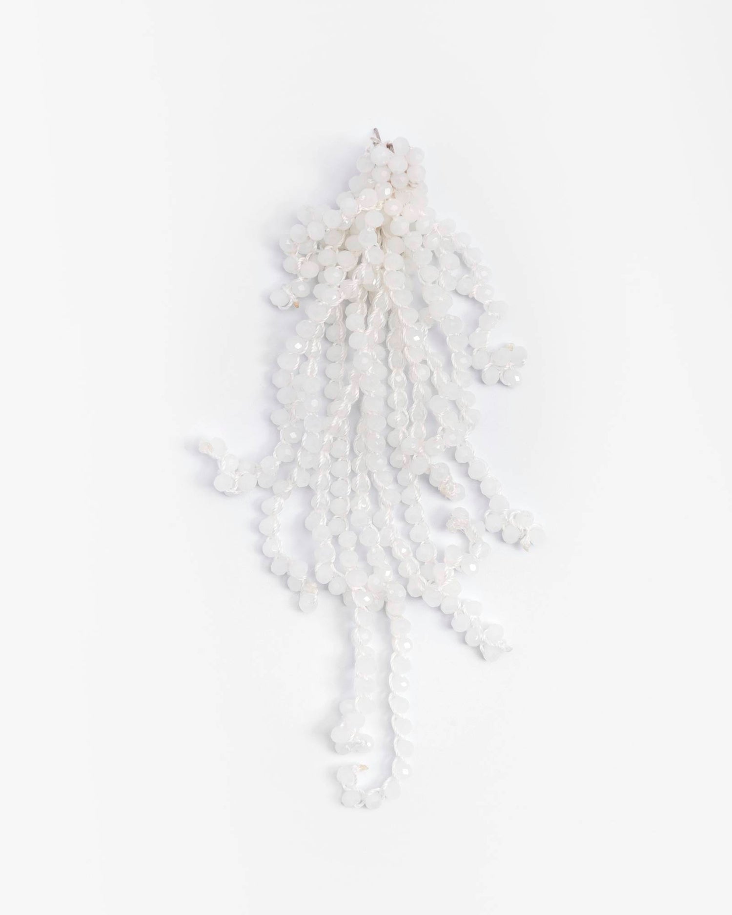 LONG CROCHET BEADS EARRING