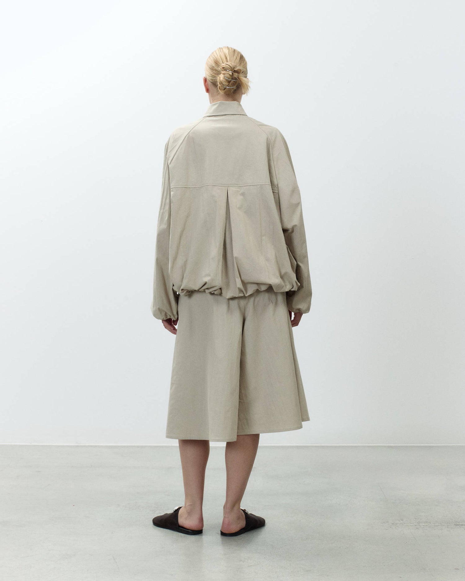 OVERSIZED CRINKLE BOMBER