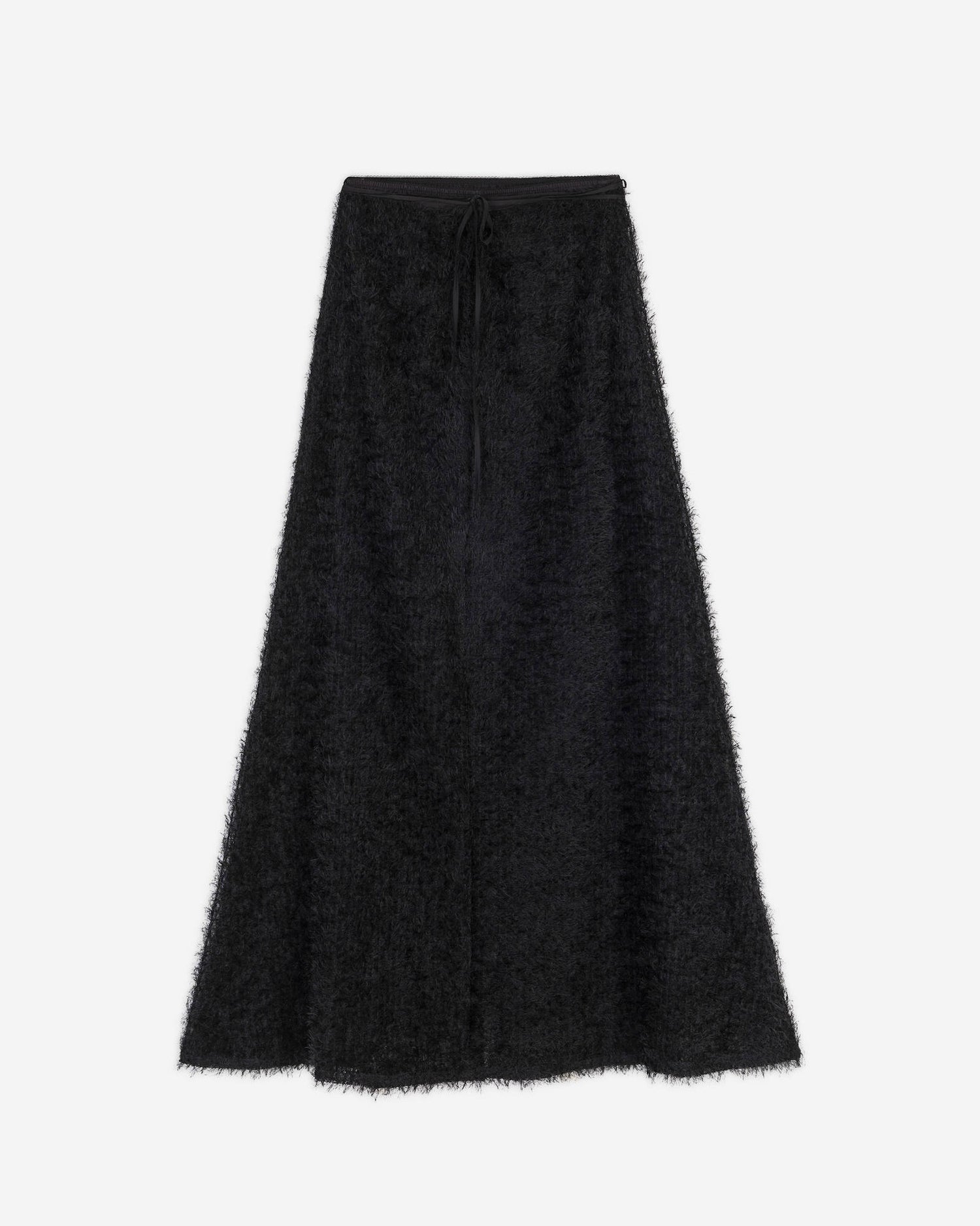 LONG FRINGED SKIRT