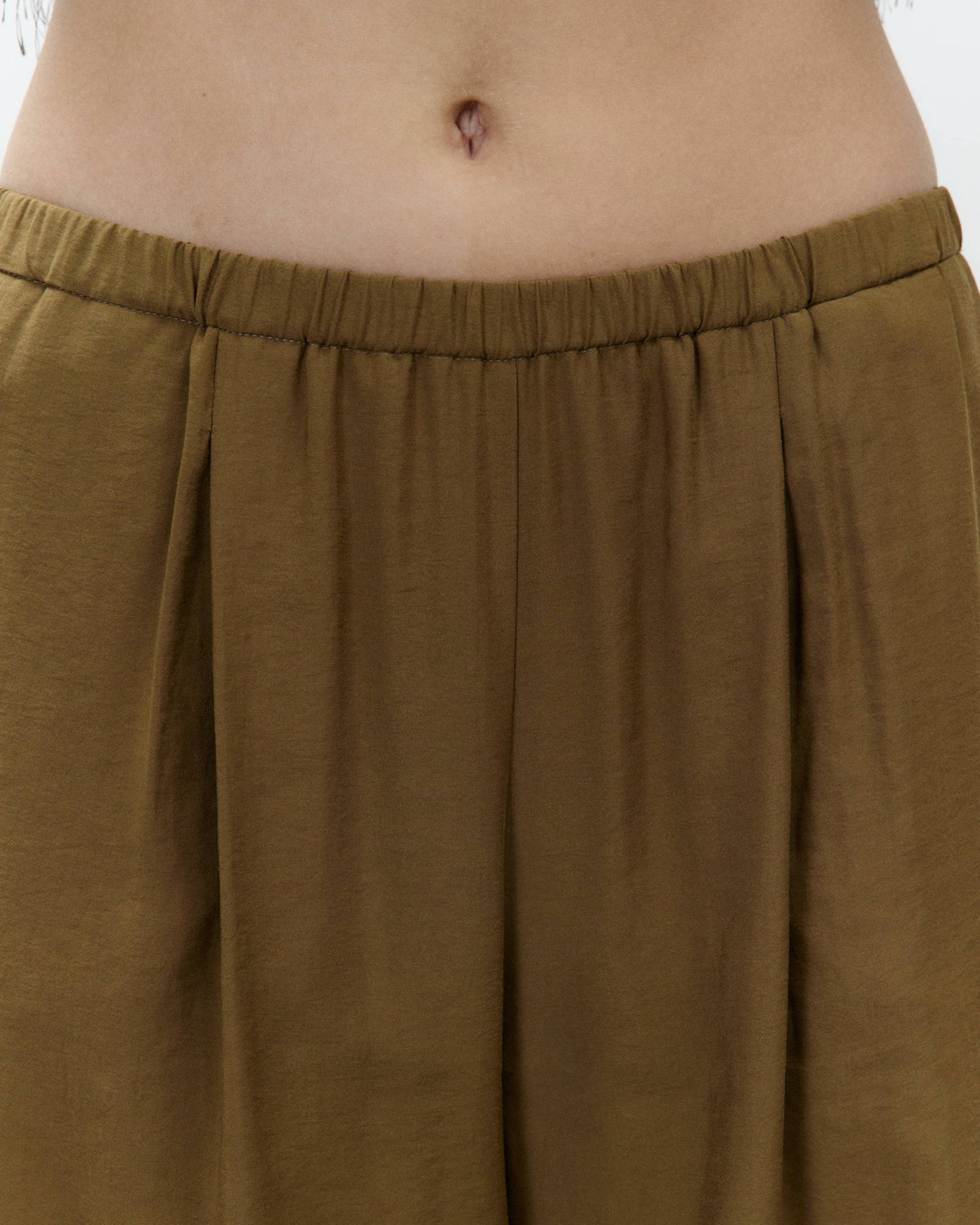 WIDE TROUSERS WITH ELASTIC