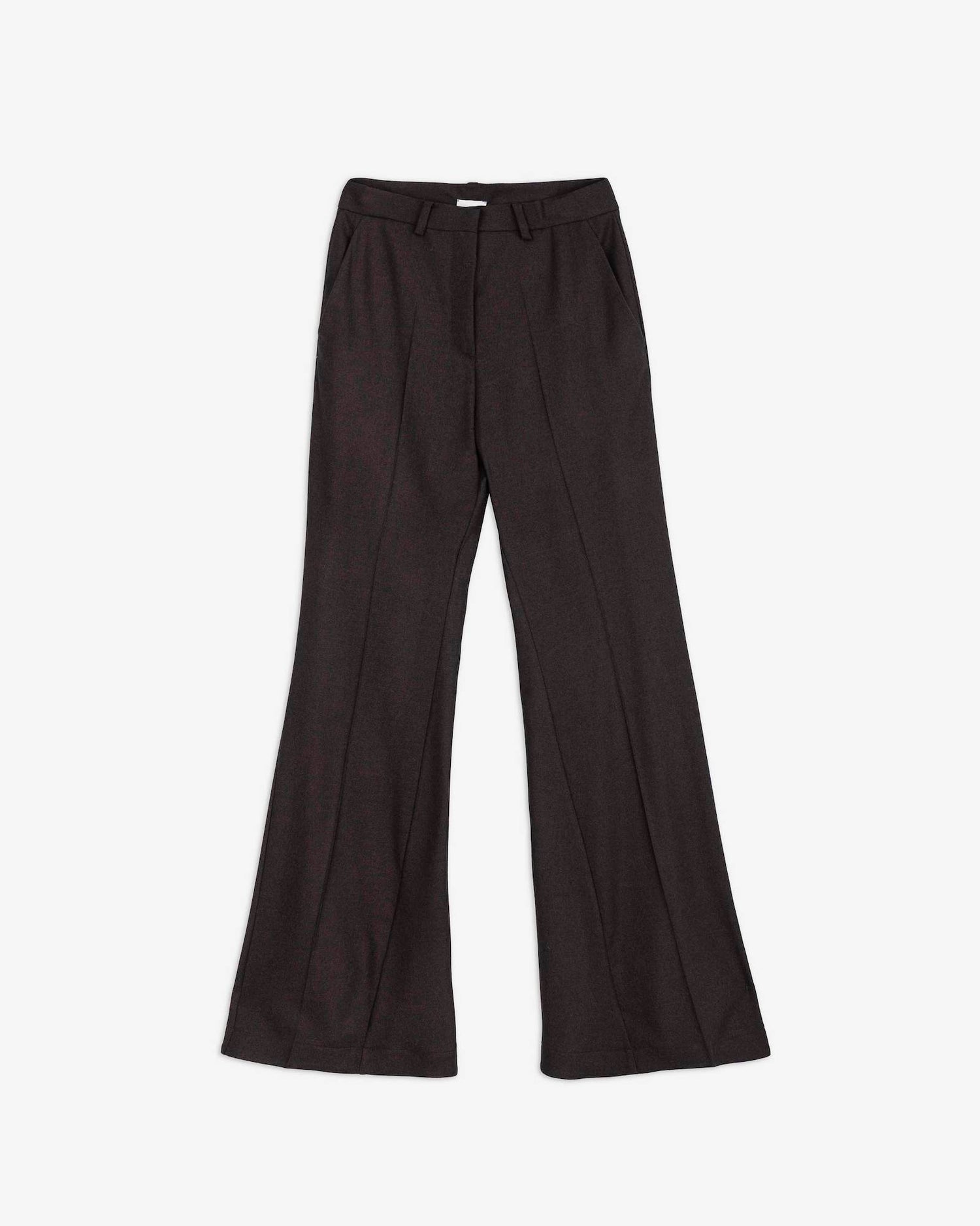 FLARE WOOL PANTS