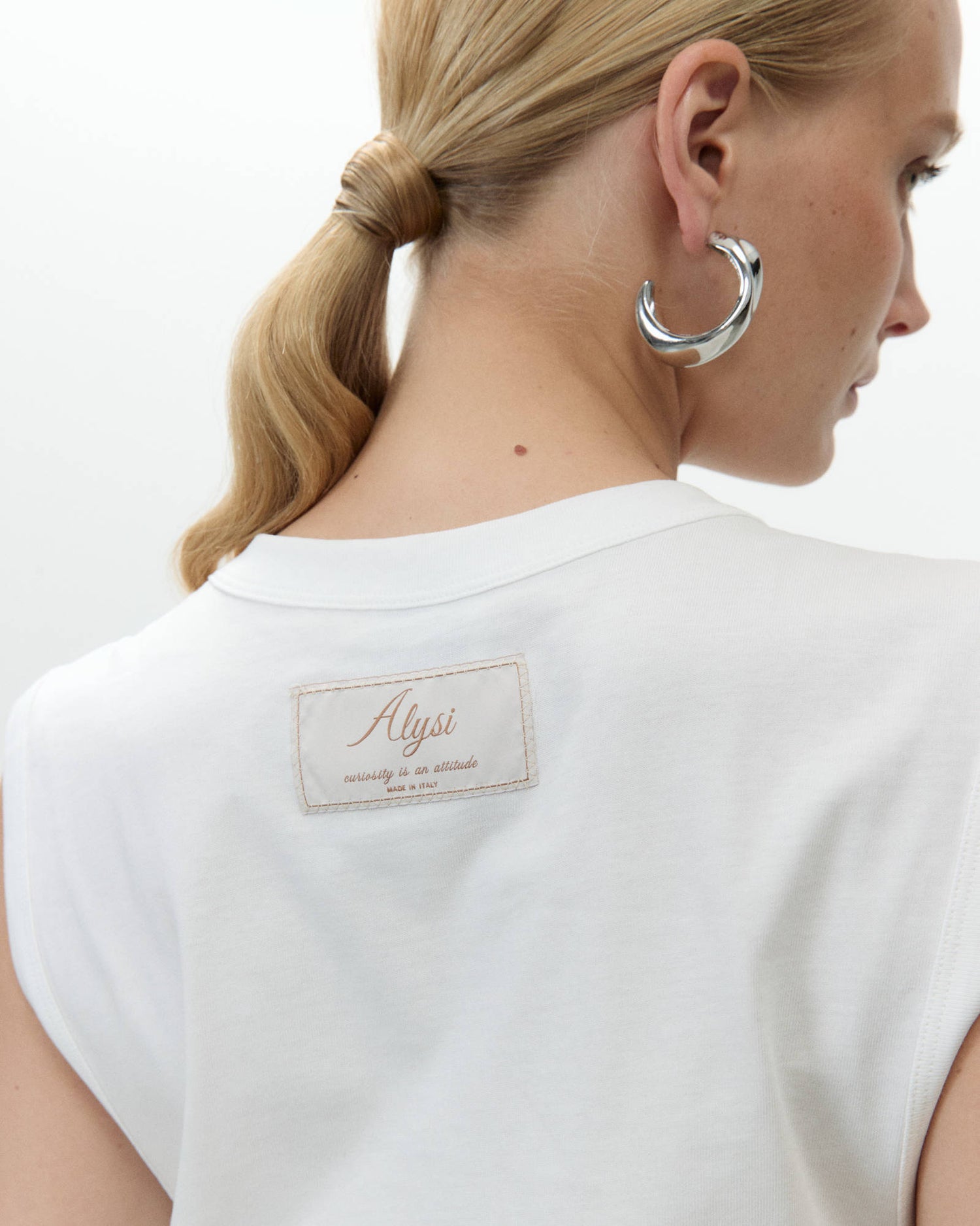 EMBROIDERED T-SHIRT TANK TOP