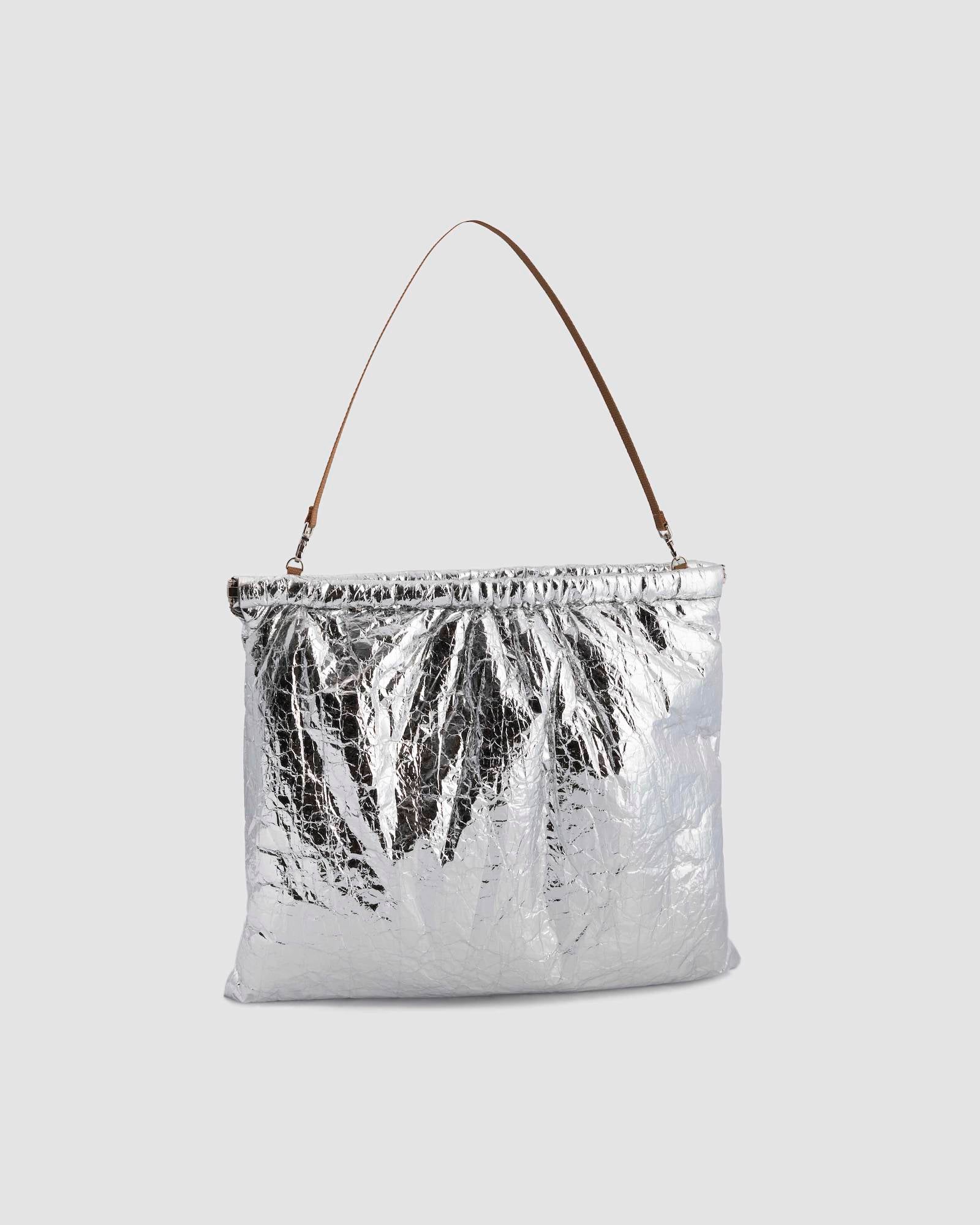 NYLON MAXI CLUTCH BAG