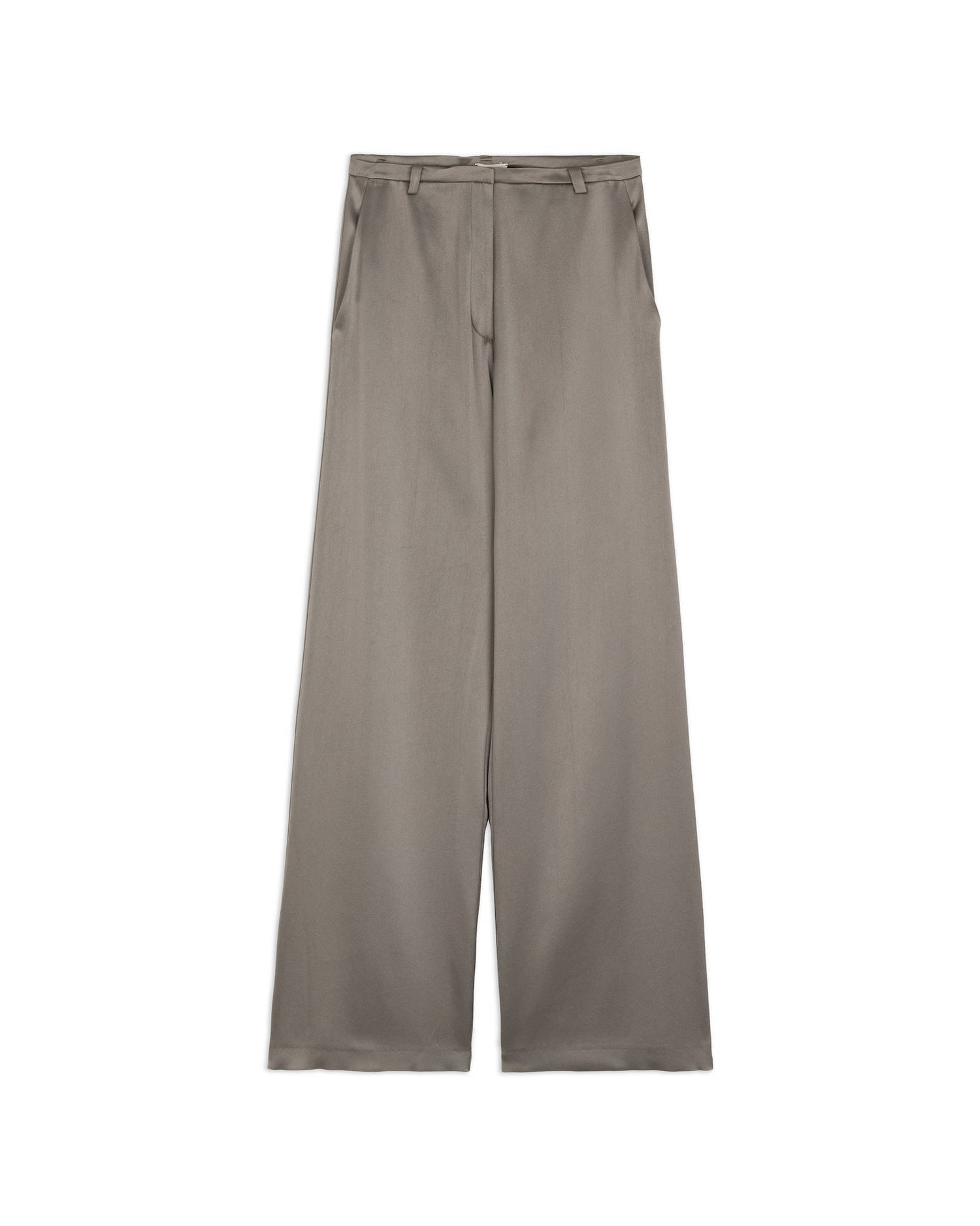 WIDE SATIN TROUSERS