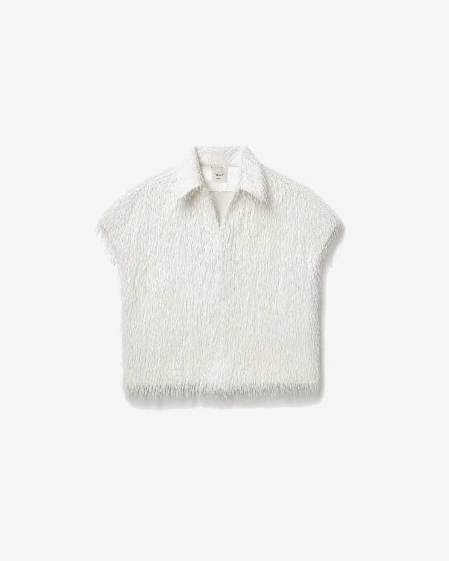 SHIRT WITH FRINGES
