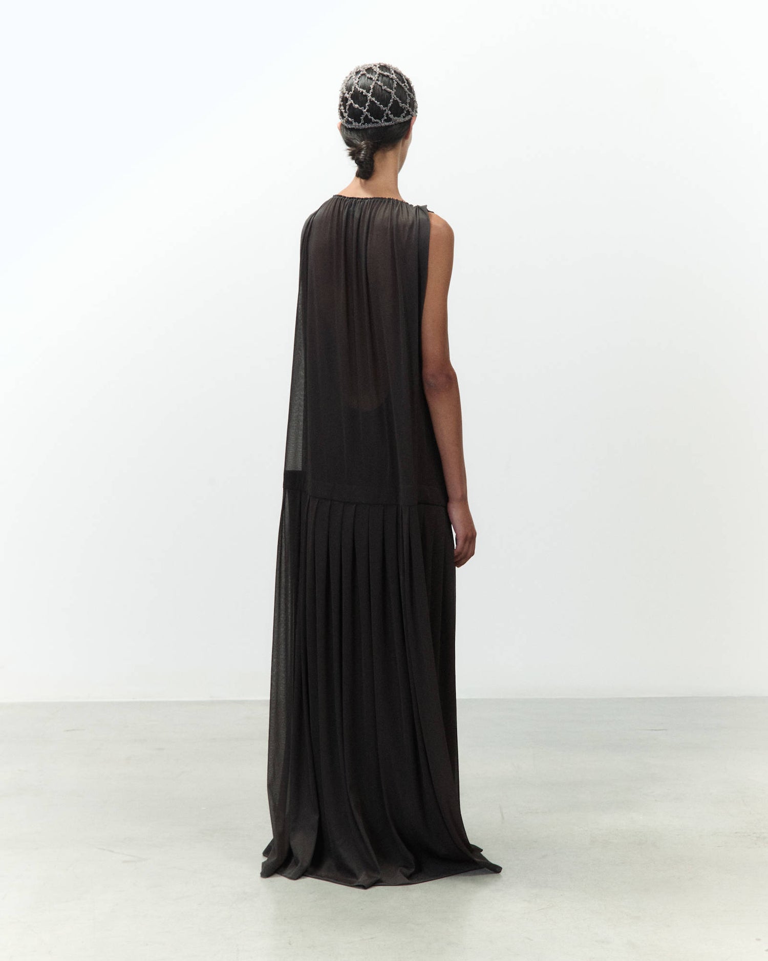 LONG LIGHT JERSEY DRESS