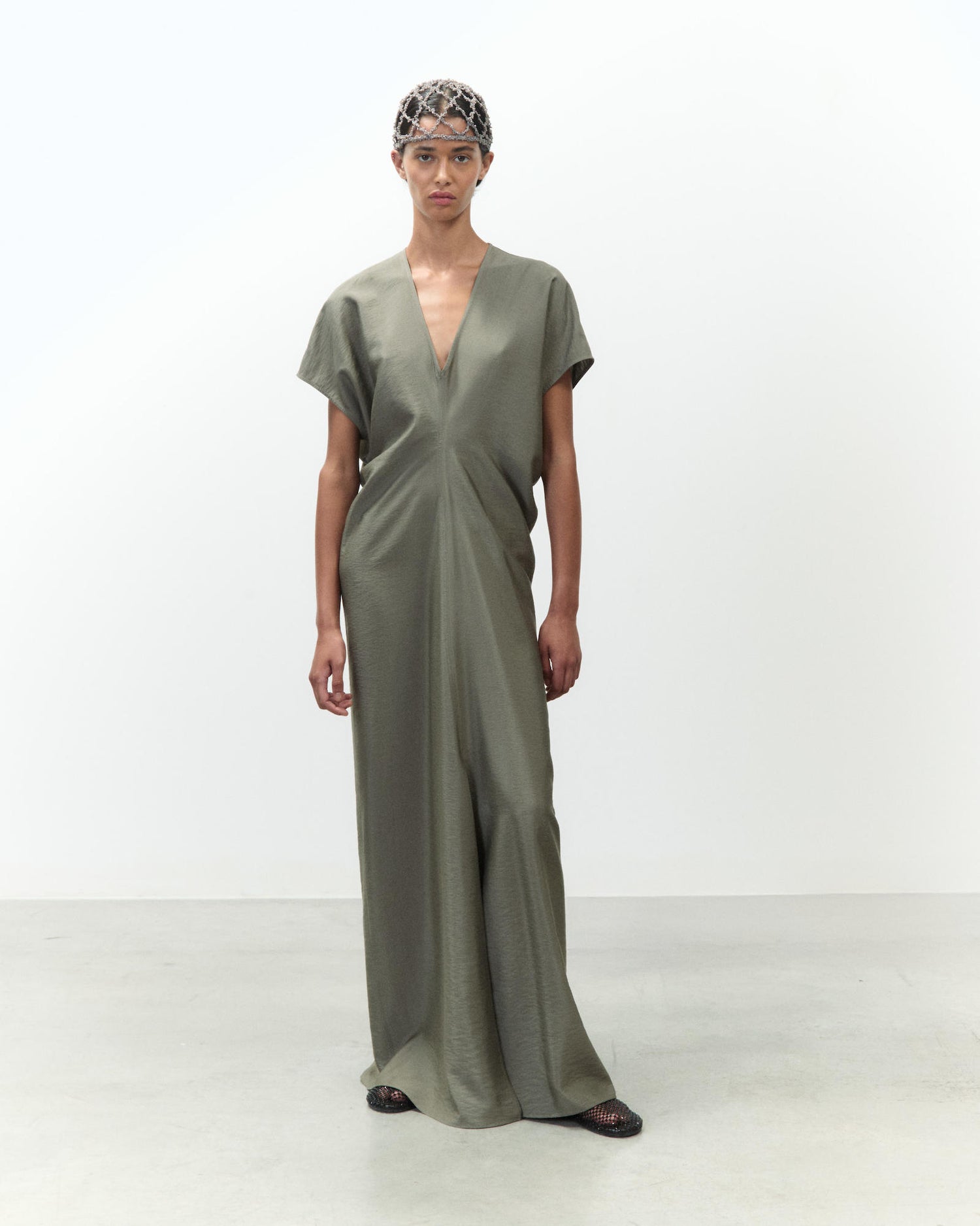 LONG LIGHT JERSEY DRESS
