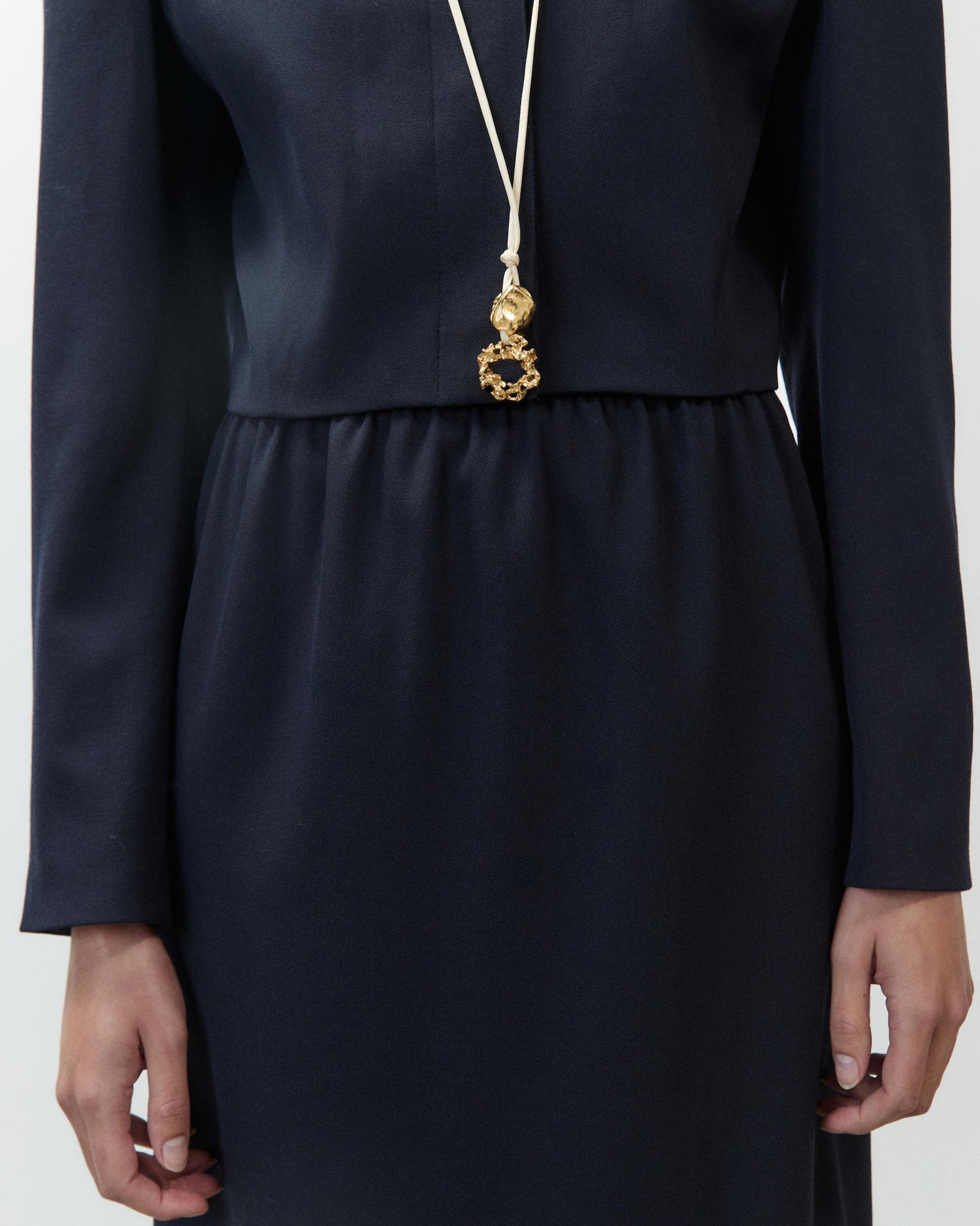 WOOL PENCIL SKIRT