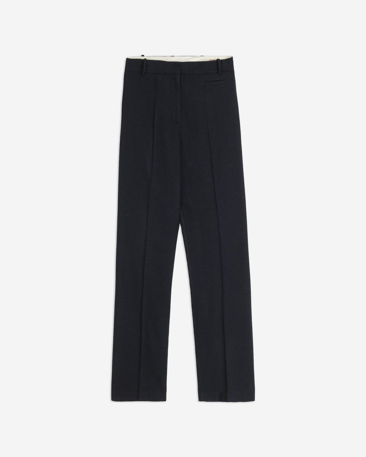 STRETCH WOOL TAILORED TROUSERS