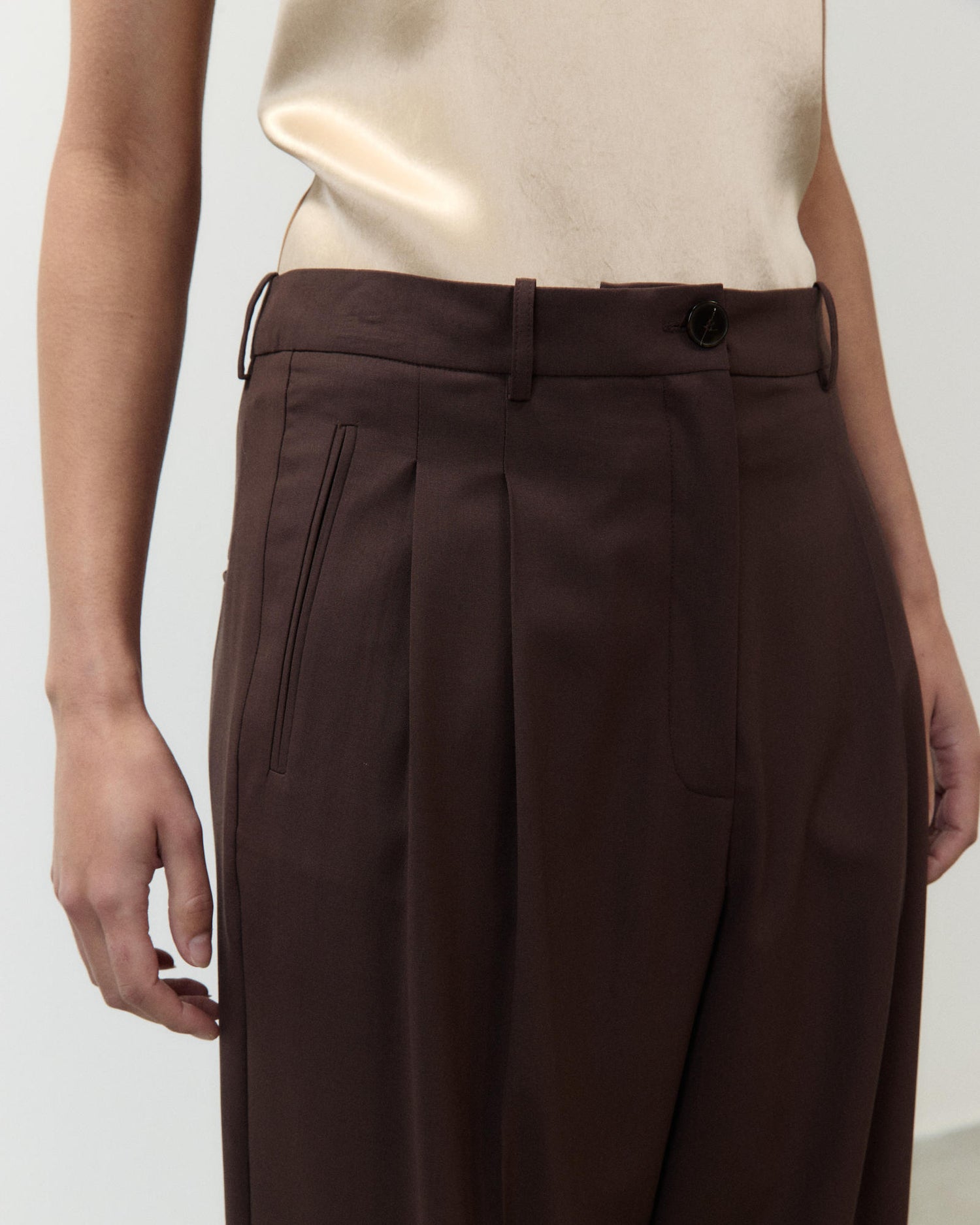 PANTALONE TECNO WOOL C/PINCES