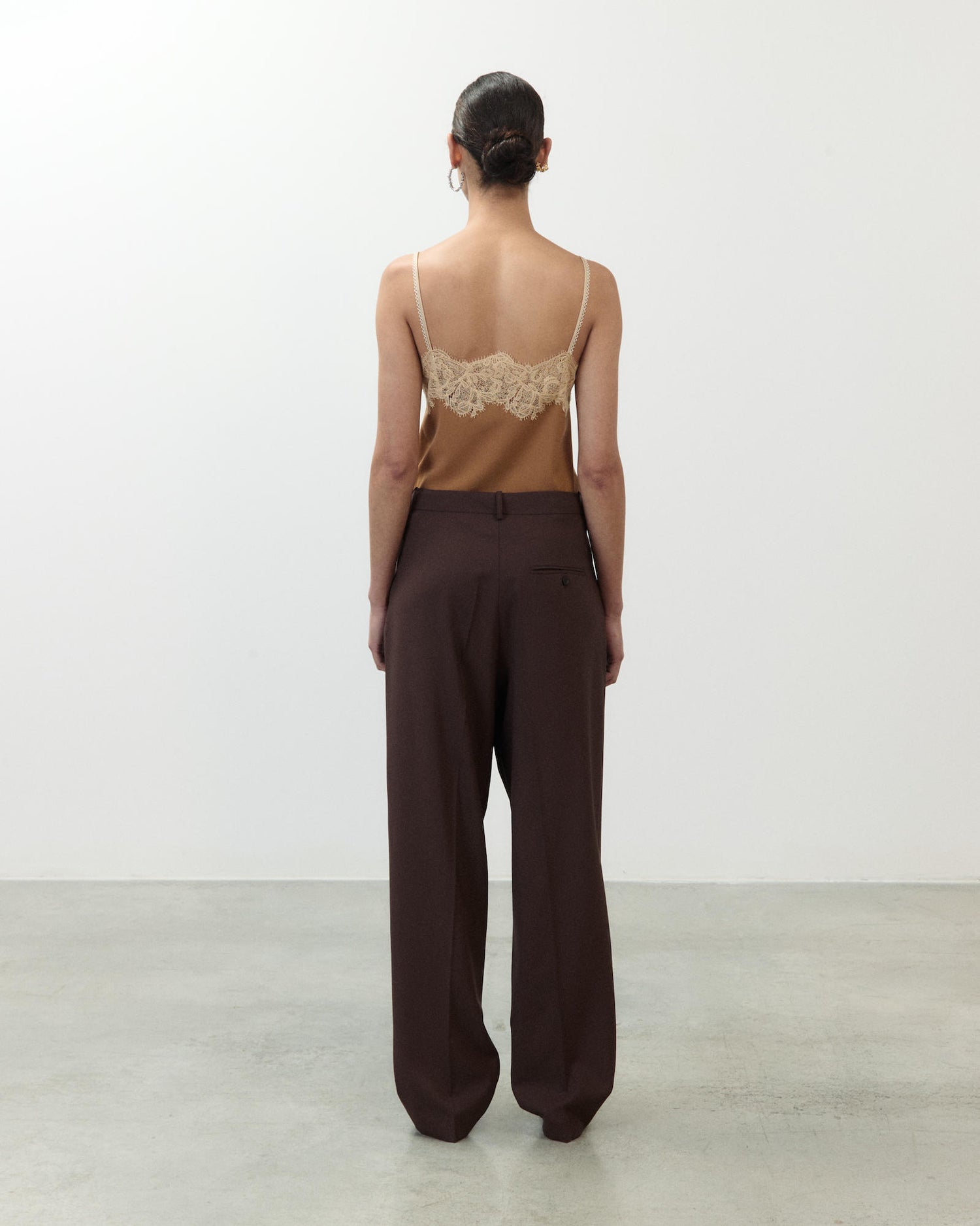 TAILORED WOOL TROUSERS