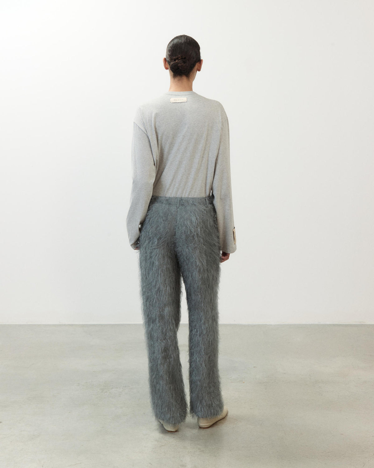 FRINGED GYM PANTS