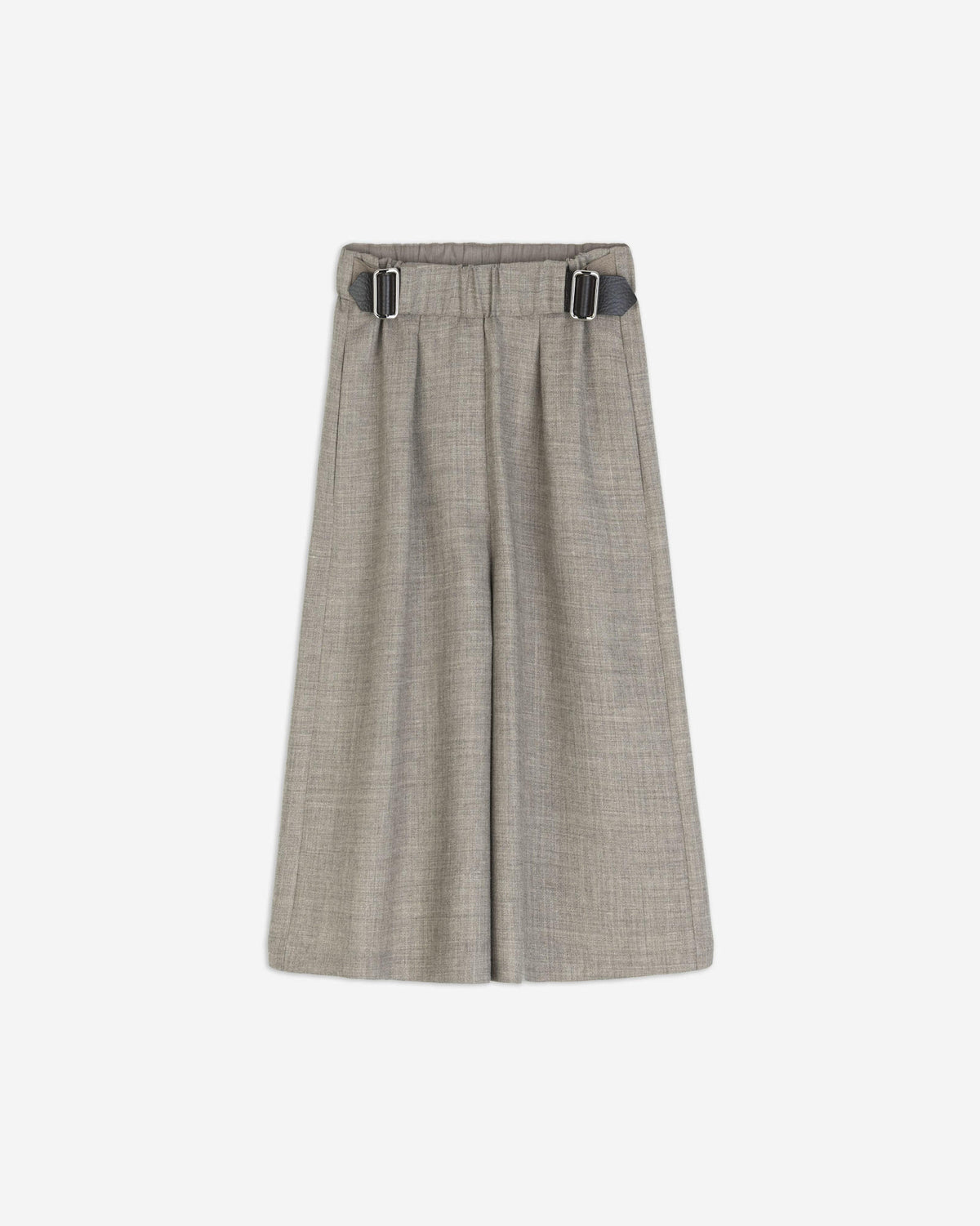 BERMUDA SHORTS WITH LEATHER BELT