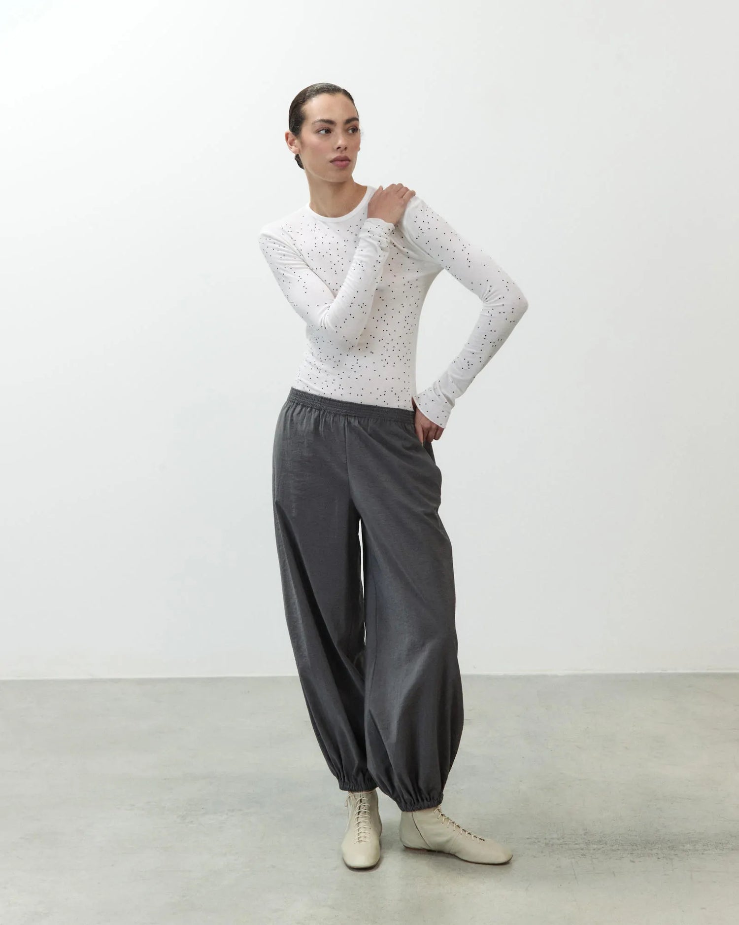PANTALONE ALLA ZUAVA IN LANA