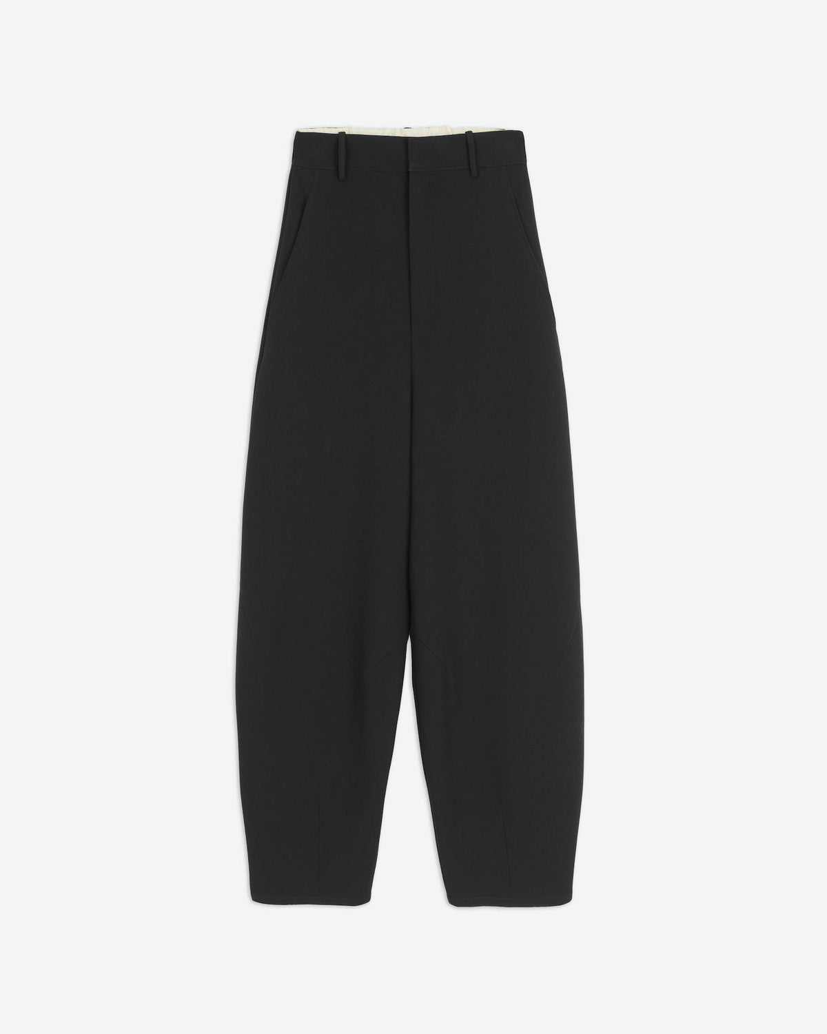 STRETCH WIDE-LEG TROUSERS