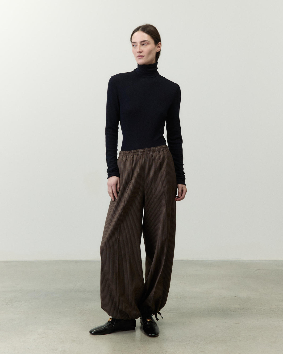 PANTALONE BALLOON RIGHE