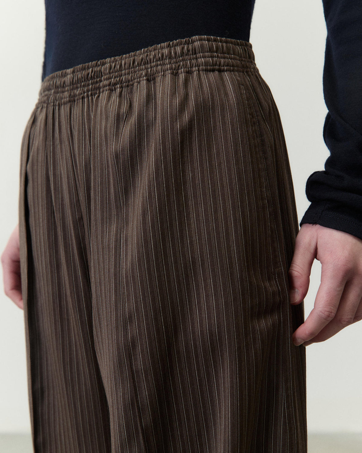 PANTALONE BALLOON RIGHE