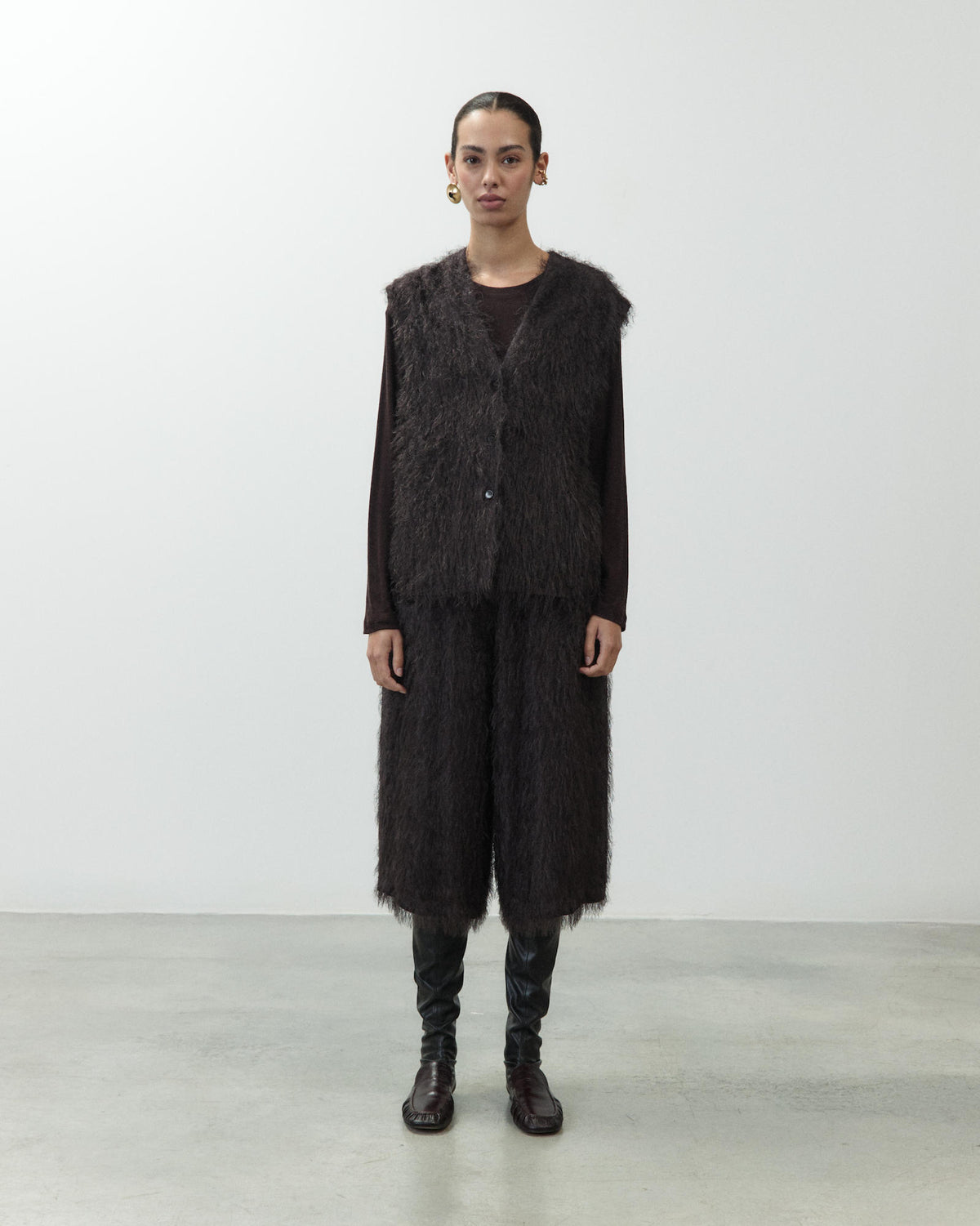 Fringed vest
