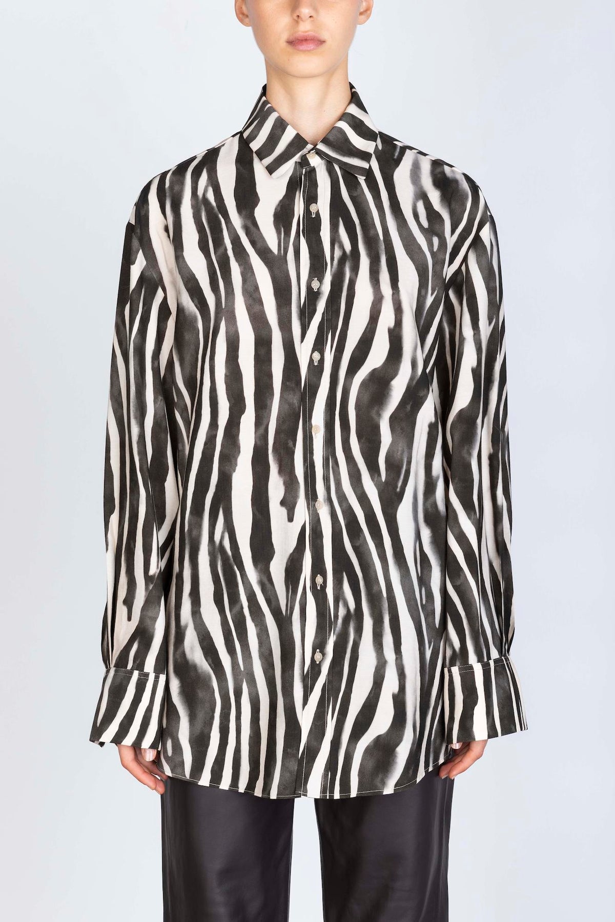 PRINTED VISCOSE SHIRT