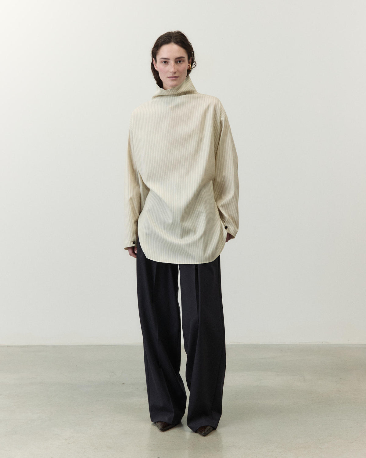 OVERSIZED PINSTRIPE SHIRT