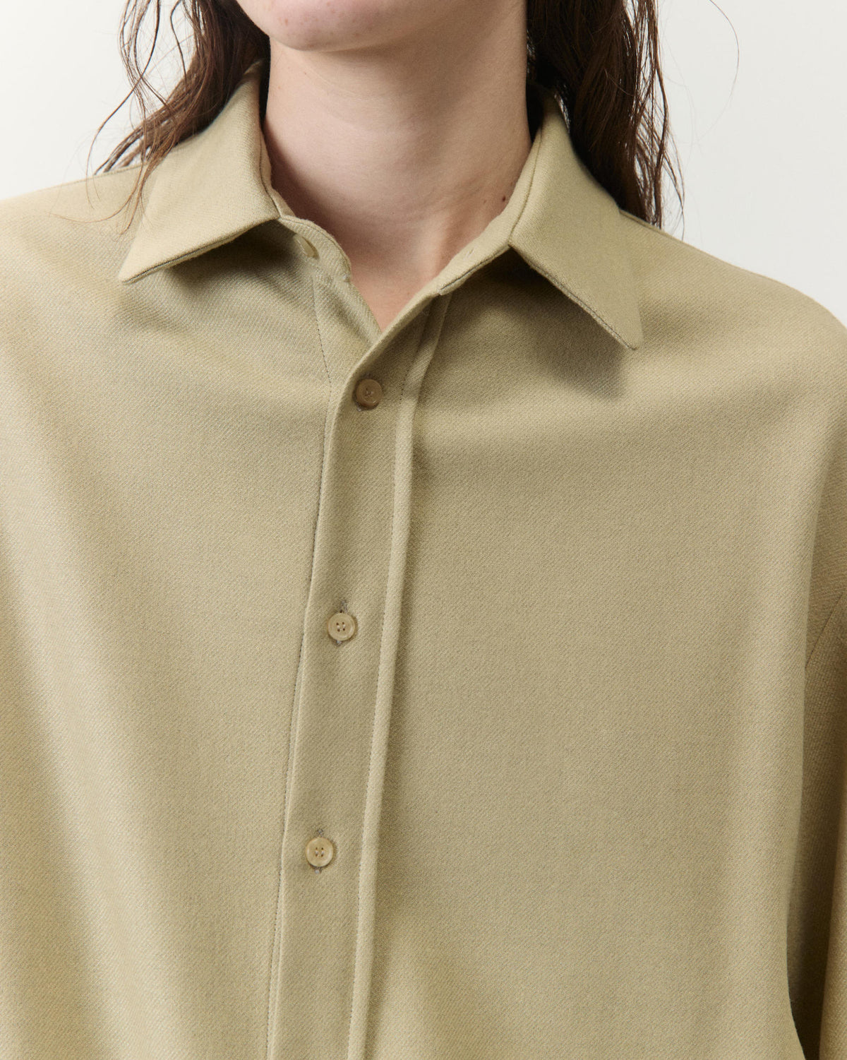 CAMICIA OVERSIZE IN FLANELLA