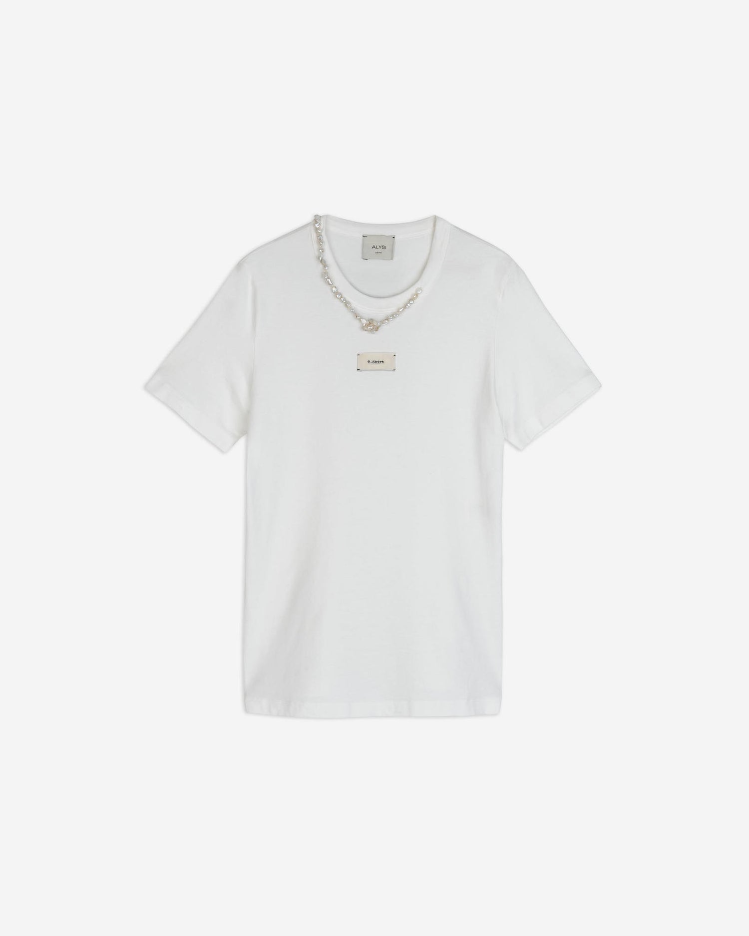 PEARL NECKLACE T-SHIRT