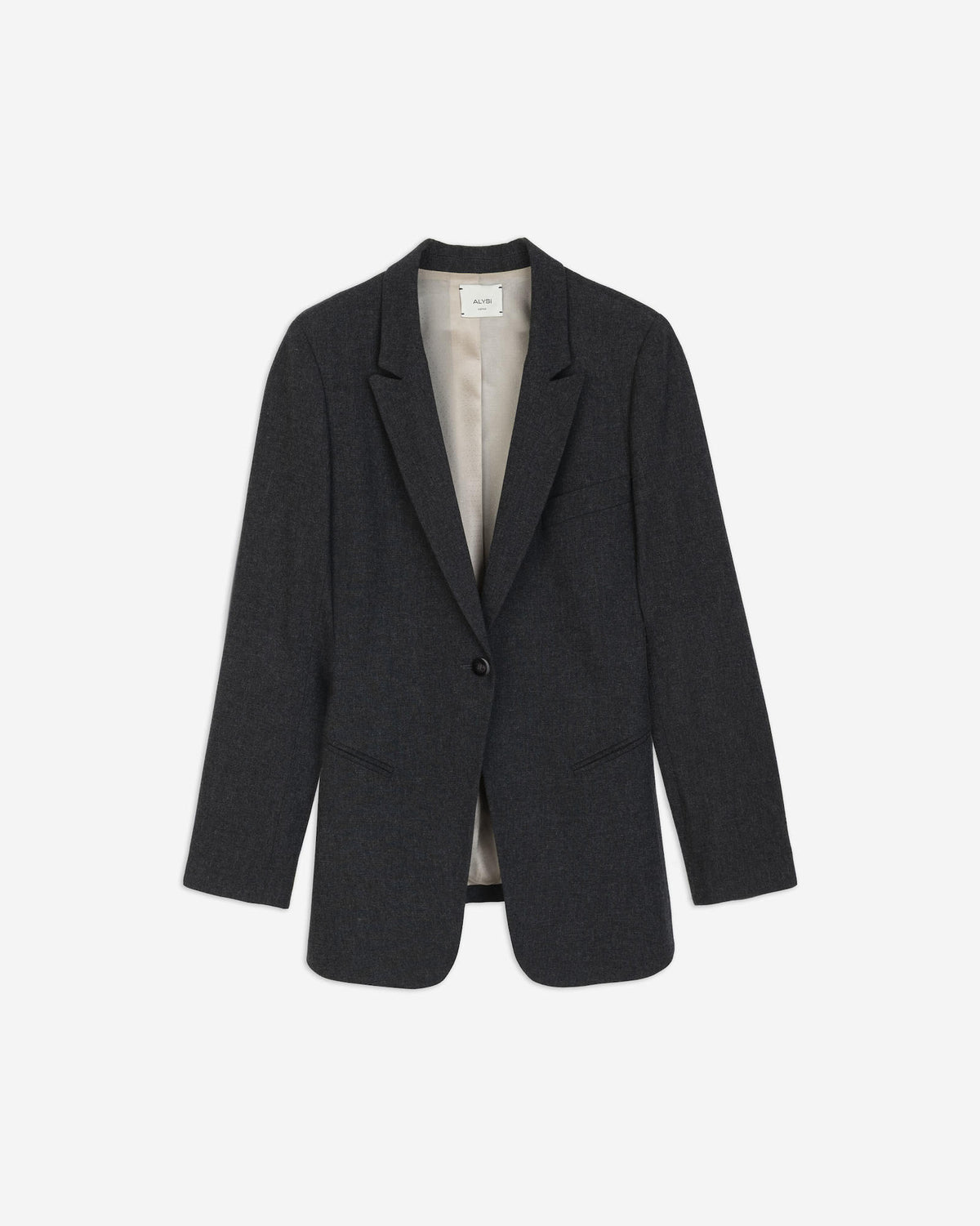 SLIM FIT FLANNEL BLAZER
