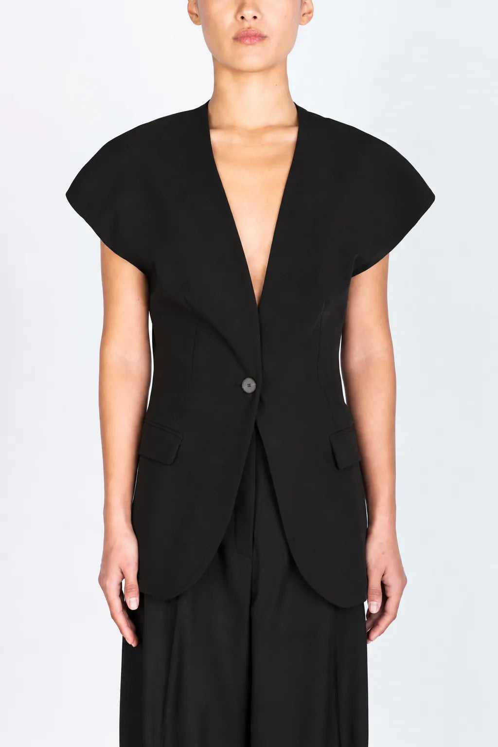 STRETCH TAILORED VEST