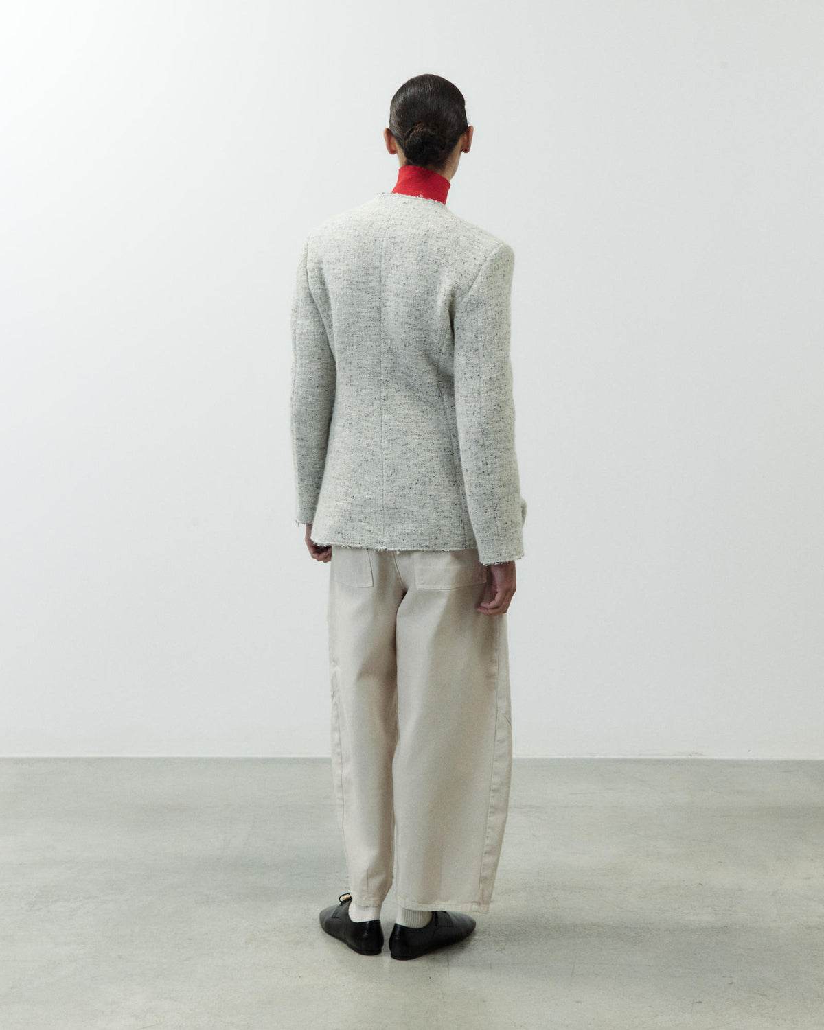 FITTED BOUCLÉ JACKET