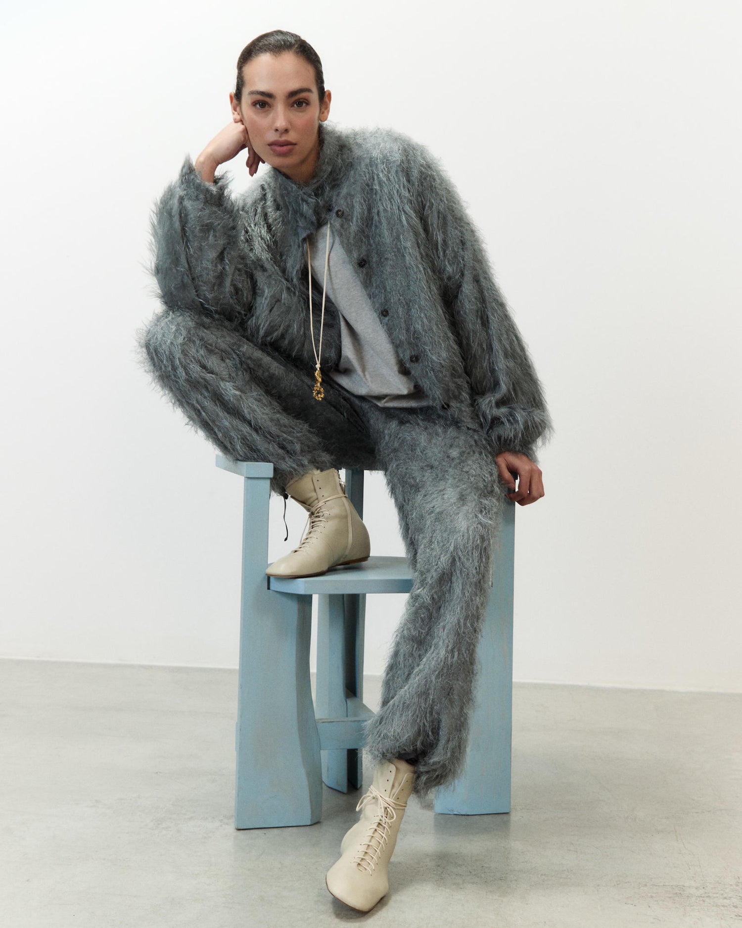 GIACCA BOMBER CON FRANGE