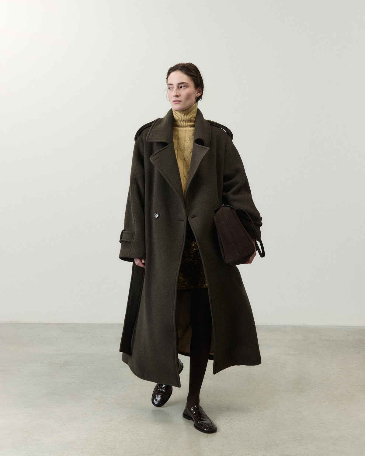 CAPPOTTO LUNGO IN LANA