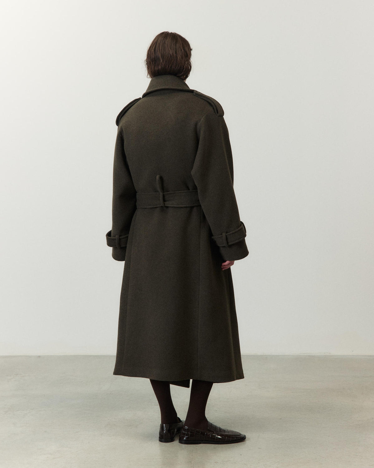 CAPPOTTO LUNGO IN LANA