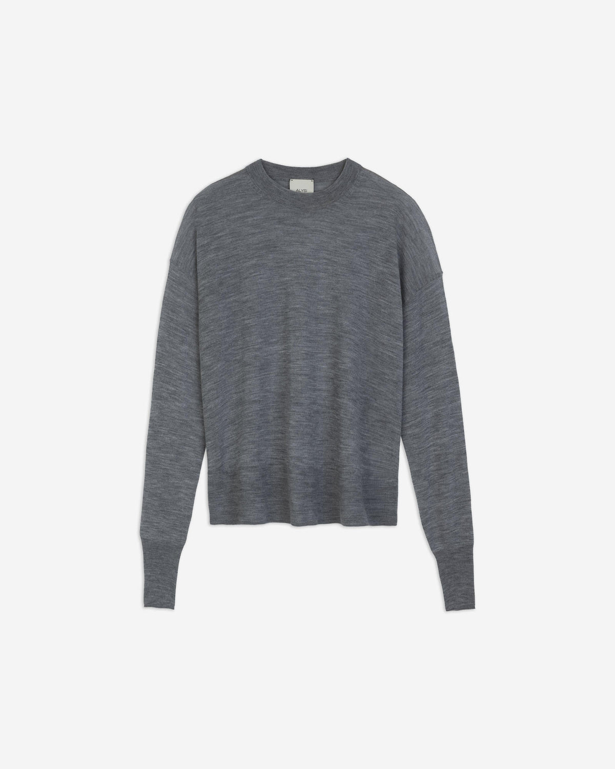FINE KNIT CREW NECK SWEATER