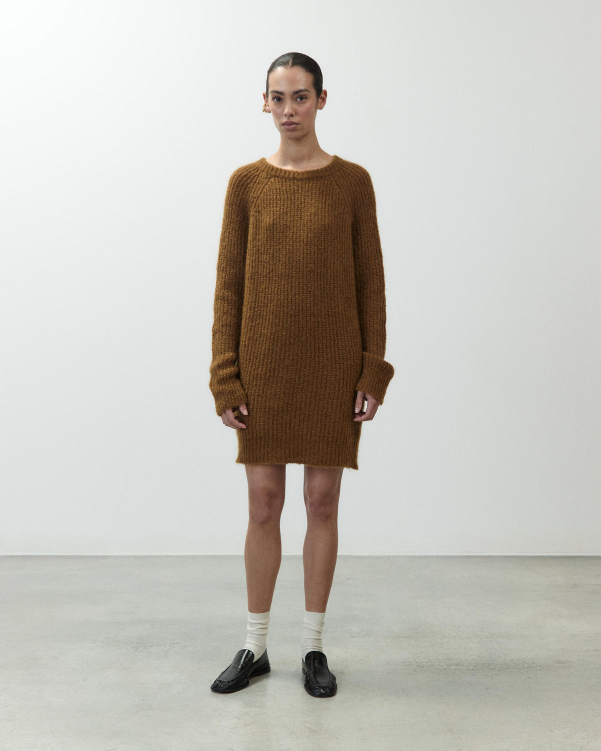 KNITTED MINI DRESS