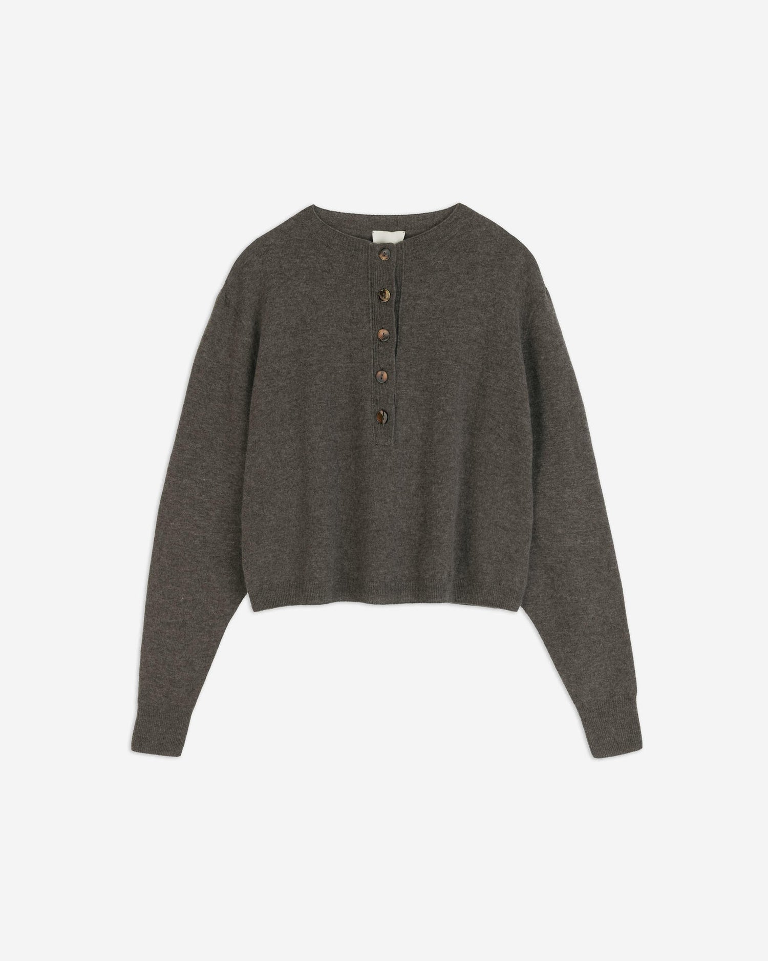 CASHMERE GRANDAD SHIRT