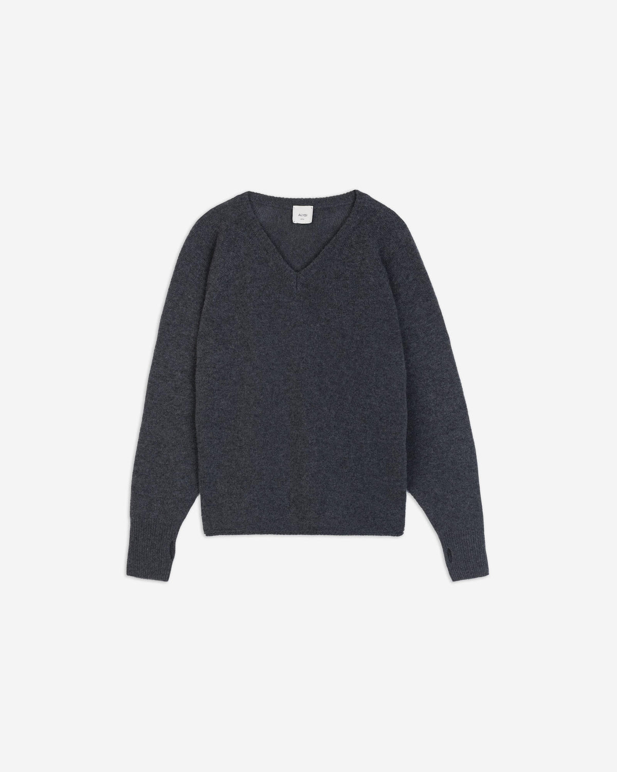 PULLOVER IN CACHEMIRE CON SCOLLO A V