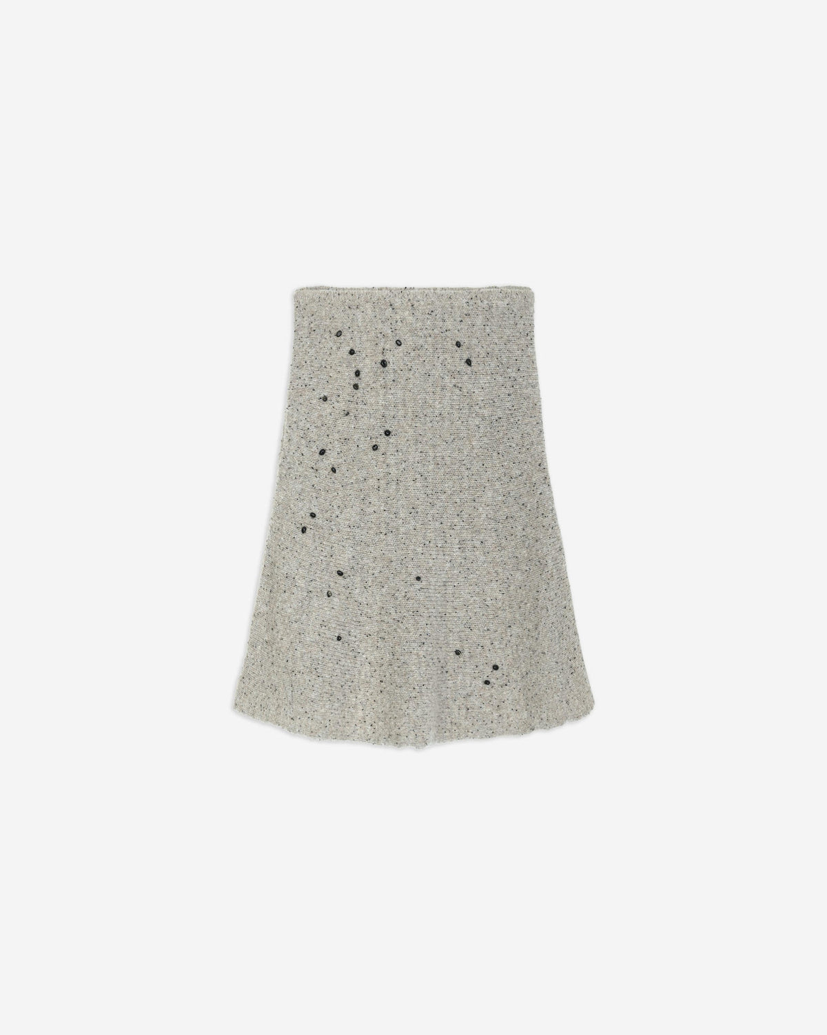 TOP BUSTIER IN MAGLIA CON RICAMO