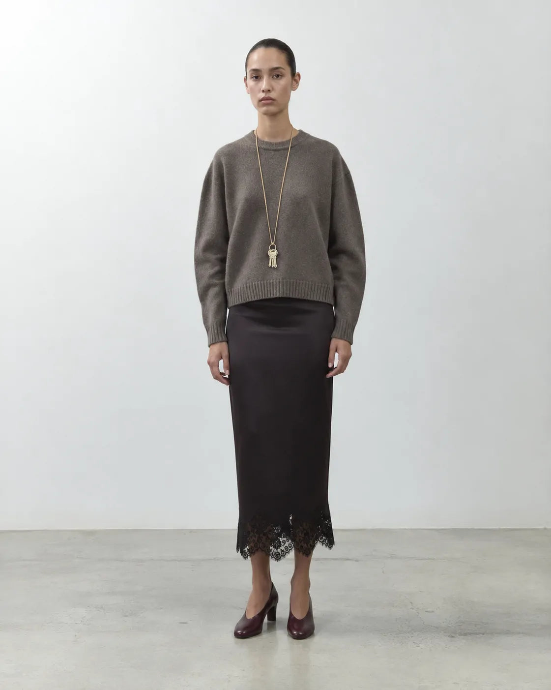 MAGLIA BOXY IN CACHEMIRE