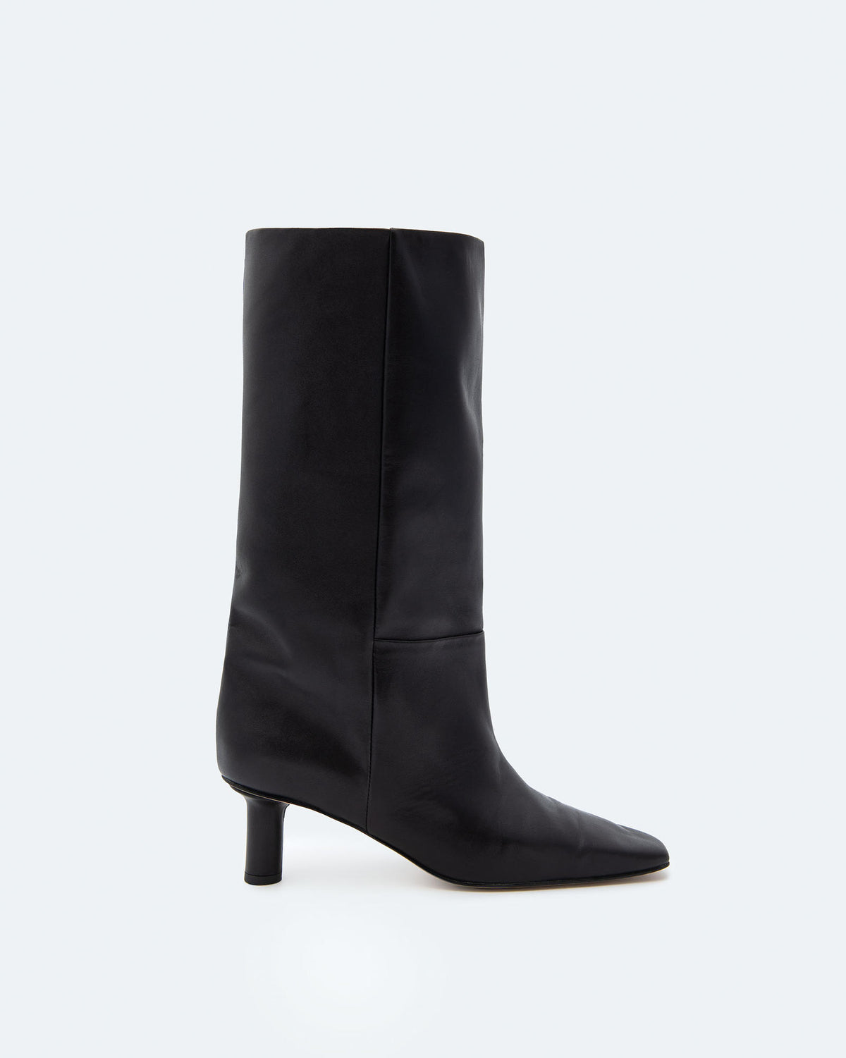GENUINE LEATHER HEELED BOOT
