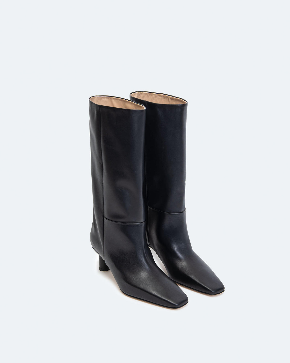 GENUINE LEATHER HEELED BOOT