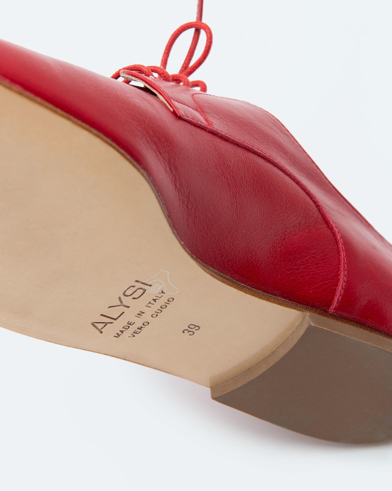 SCARPA DERBY IN PELLE